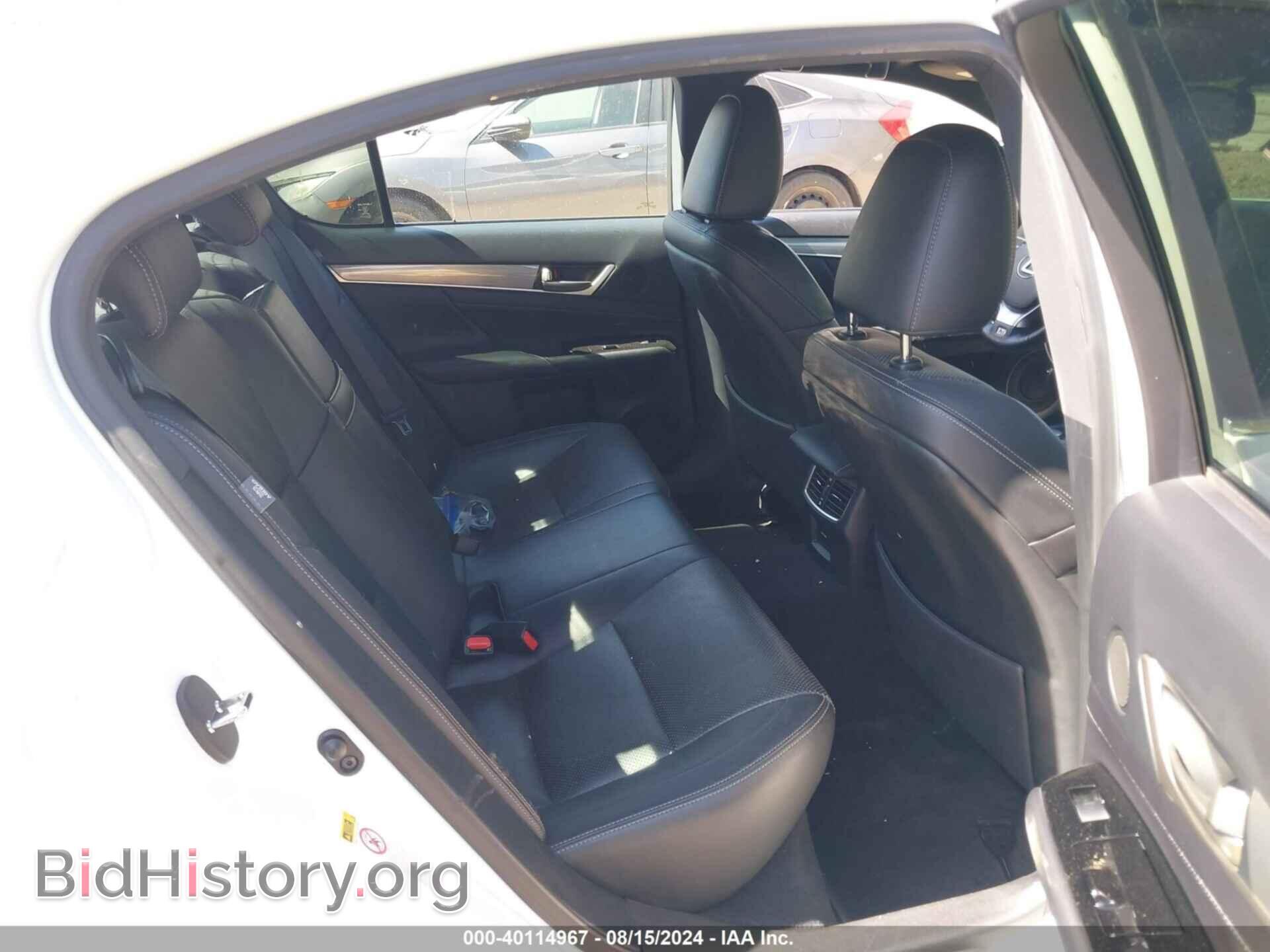 2015 LEXUS GS 350 - VIN: JTHBE1BL0FA018572 - Фото 8