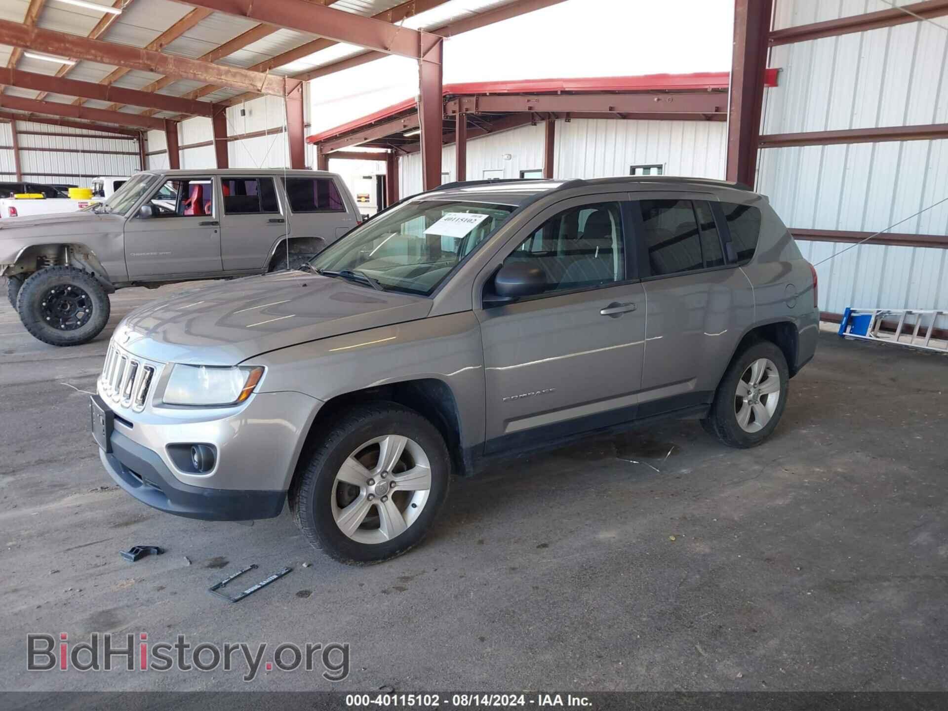 2014 JEEP COMPASS - VIN: 1C4NJDBB8ED863539 - Фото 2