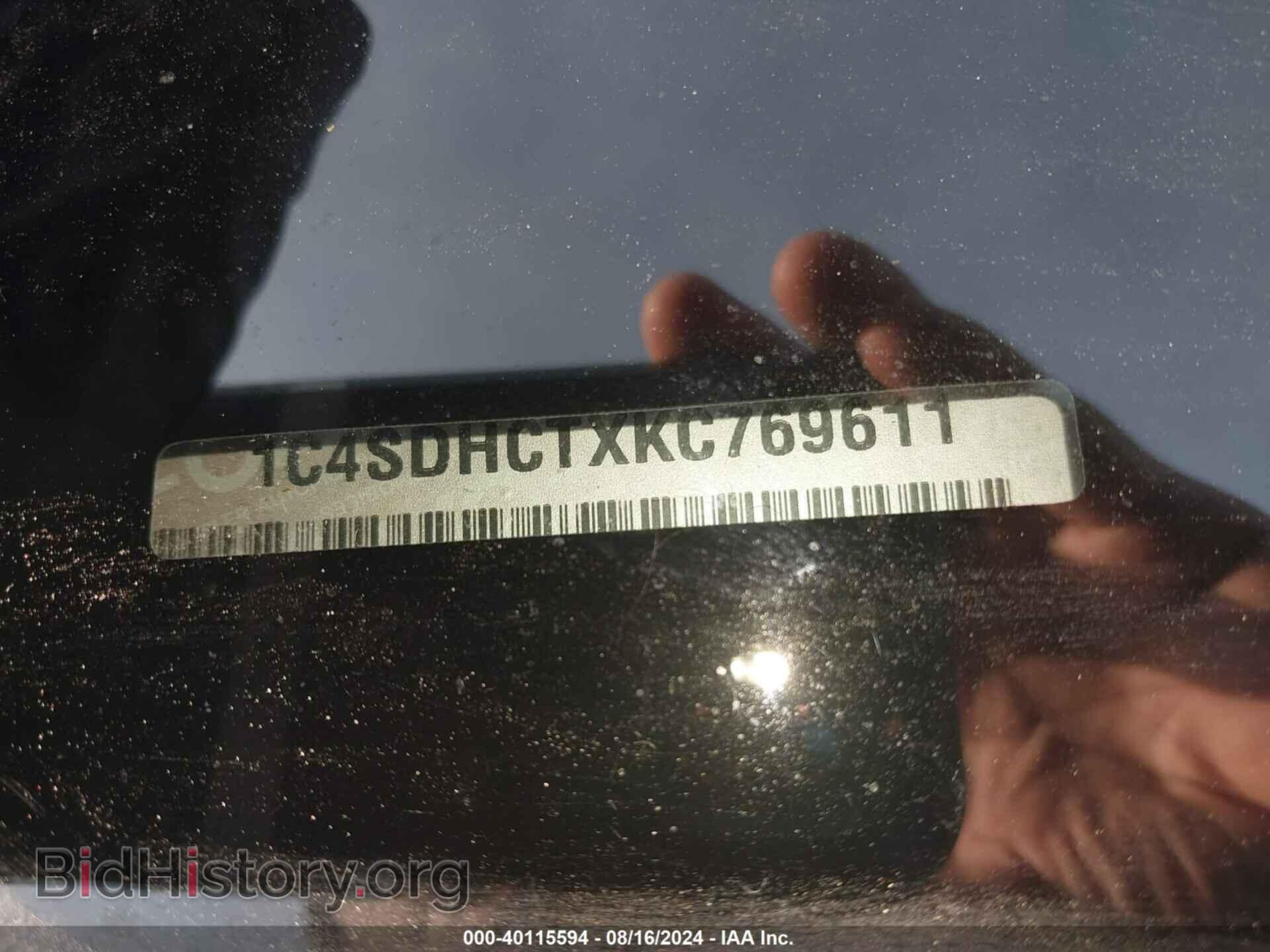 2019 DODGE DURANGO - VIN: 1C4SDHCTXKC769611 - Photo 9