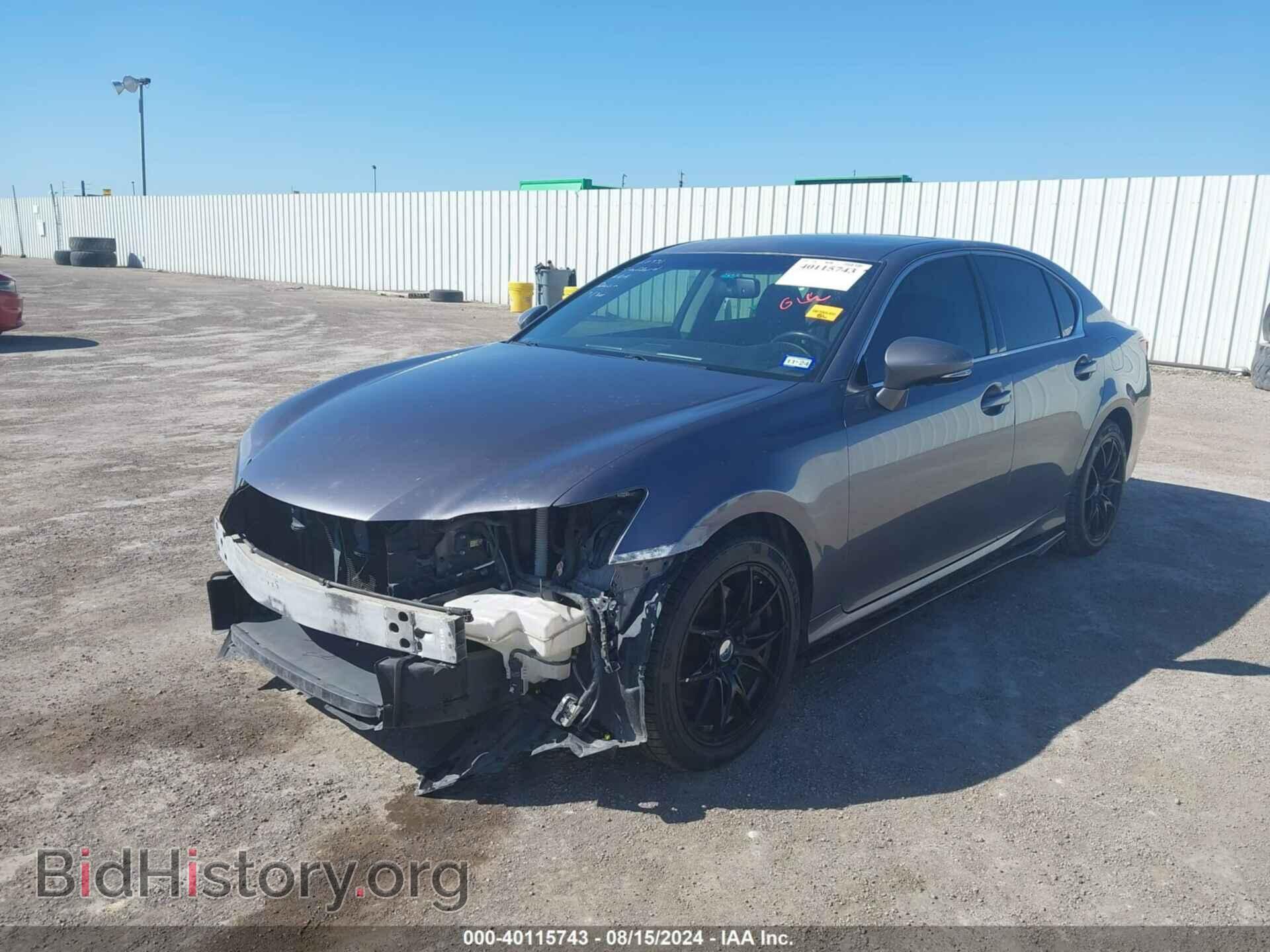 2013 LEXUS GS 350 - VIN: JTHCE1BL7D5009829 - Фото 2