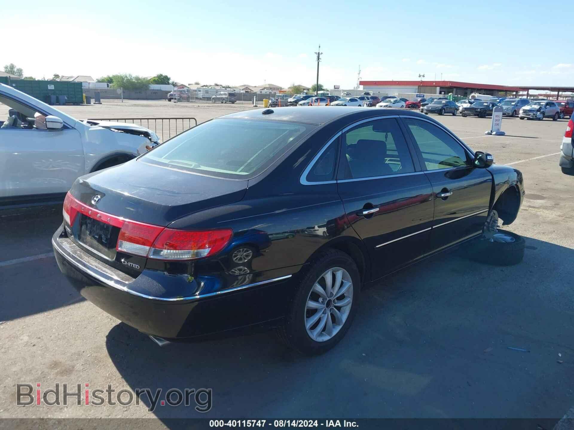2010 HYUNDAI AZERA - VIN: KMHFC4DF7AA512241 - Фото 4