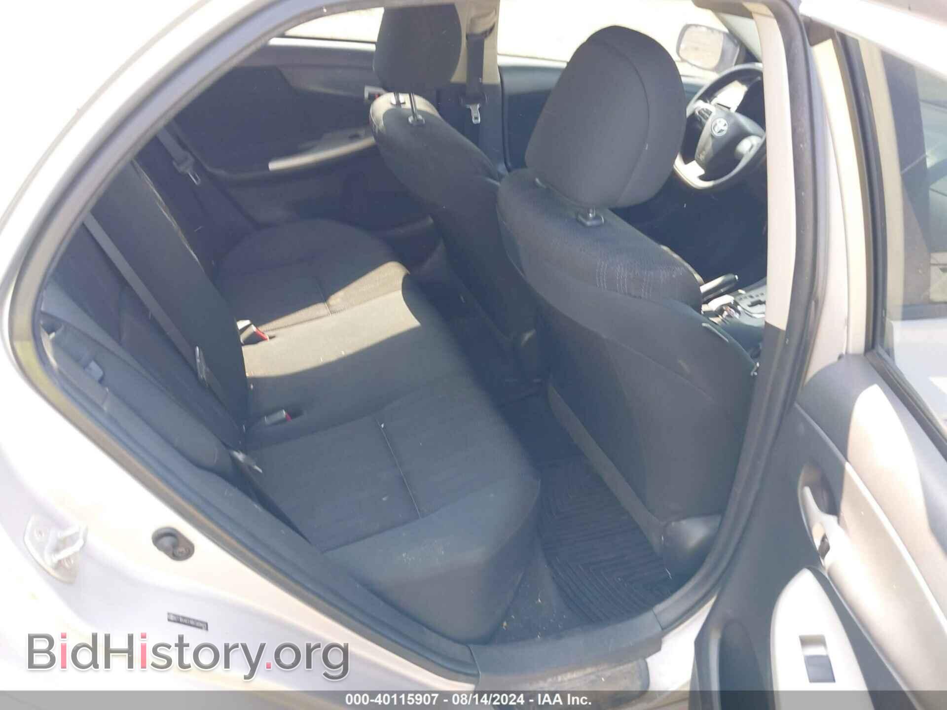 2011 TOYOTA COROLLA - VIN: 2T1BU4EE8BC569468 - Фото 8