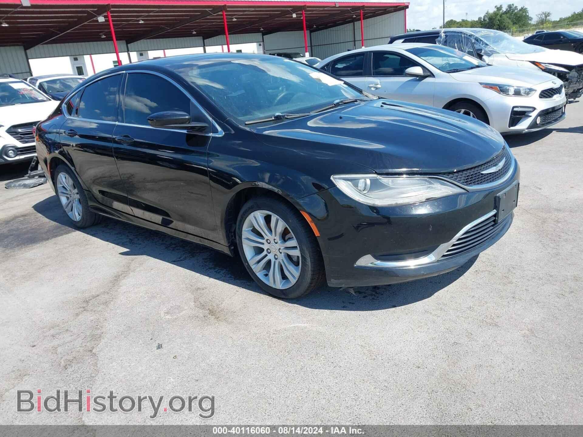 Фотография 1C3CCCAB7FN545988 - CHRYSLER 200 2015