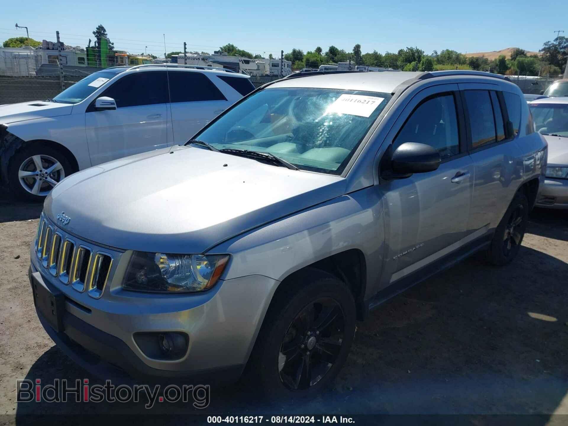 2016 JEEP COMPASS - VIN: 1C4NJCBA4GD641326 - Фото 2