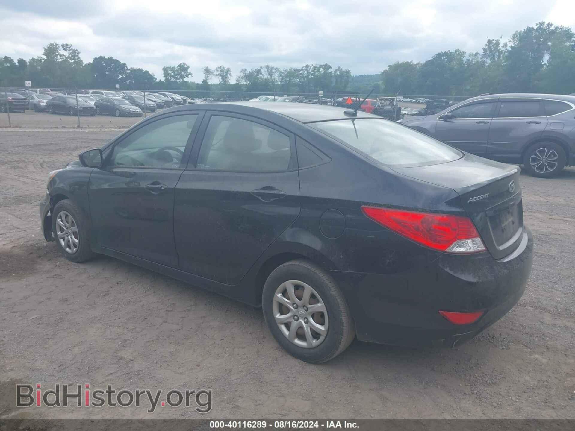 2014 HYUNDAI ACCENT - VIN: KMHCT4AEXEU744481 - Фото 3