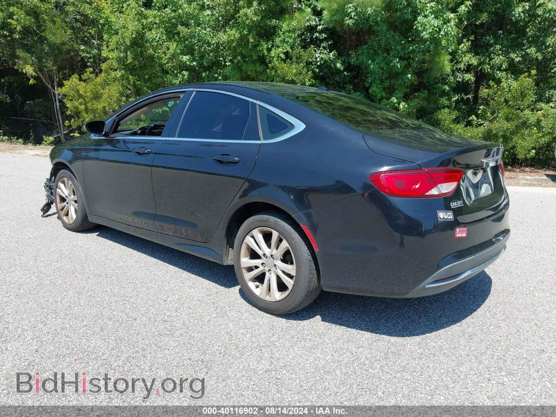 2016 CHRYSLER 200 - VIN: 1C3CCCAB9GN145075 - Фото 3