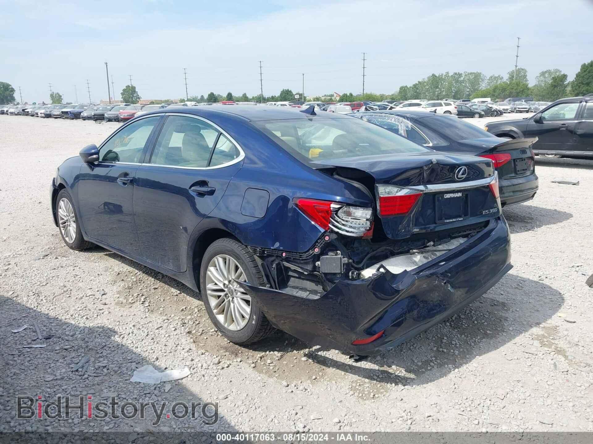 2014 LEXUS ES 350 - VIN: JTHBK1GG0E2148591 - Фото 3