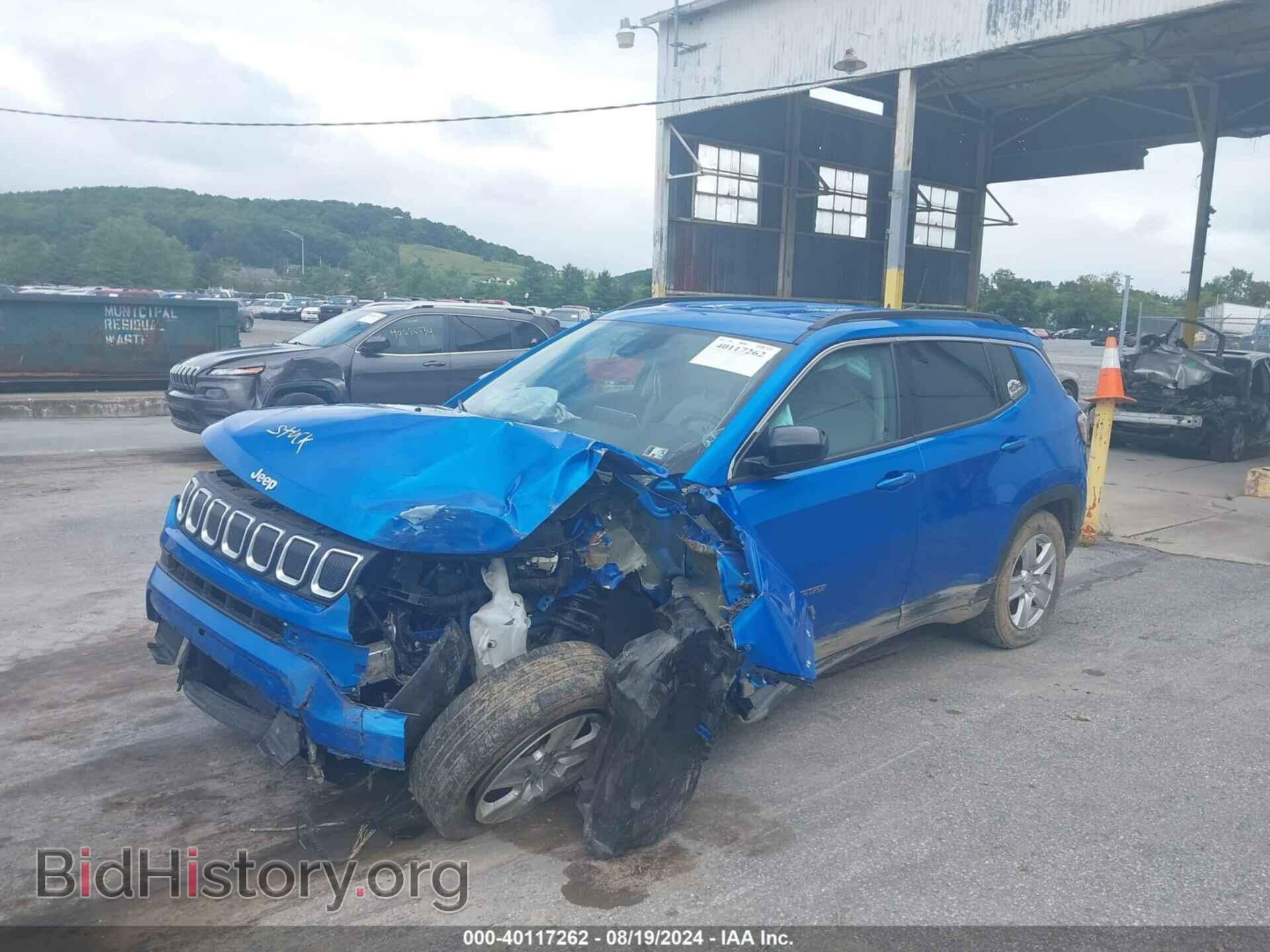 2022 JEEP COMPASS - VIN: 3C4NJDBB0NT101784 - Фото 2