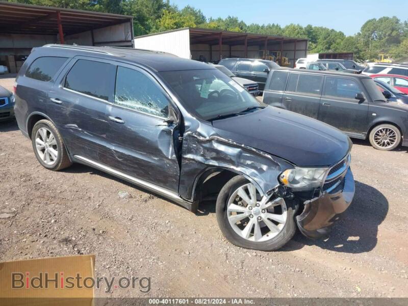 2013 Dodge DURANGO Crew (VIN 1C4RDHDG7DC688732) — фото 1 из 11, IAAI, повреждение: передняя часть