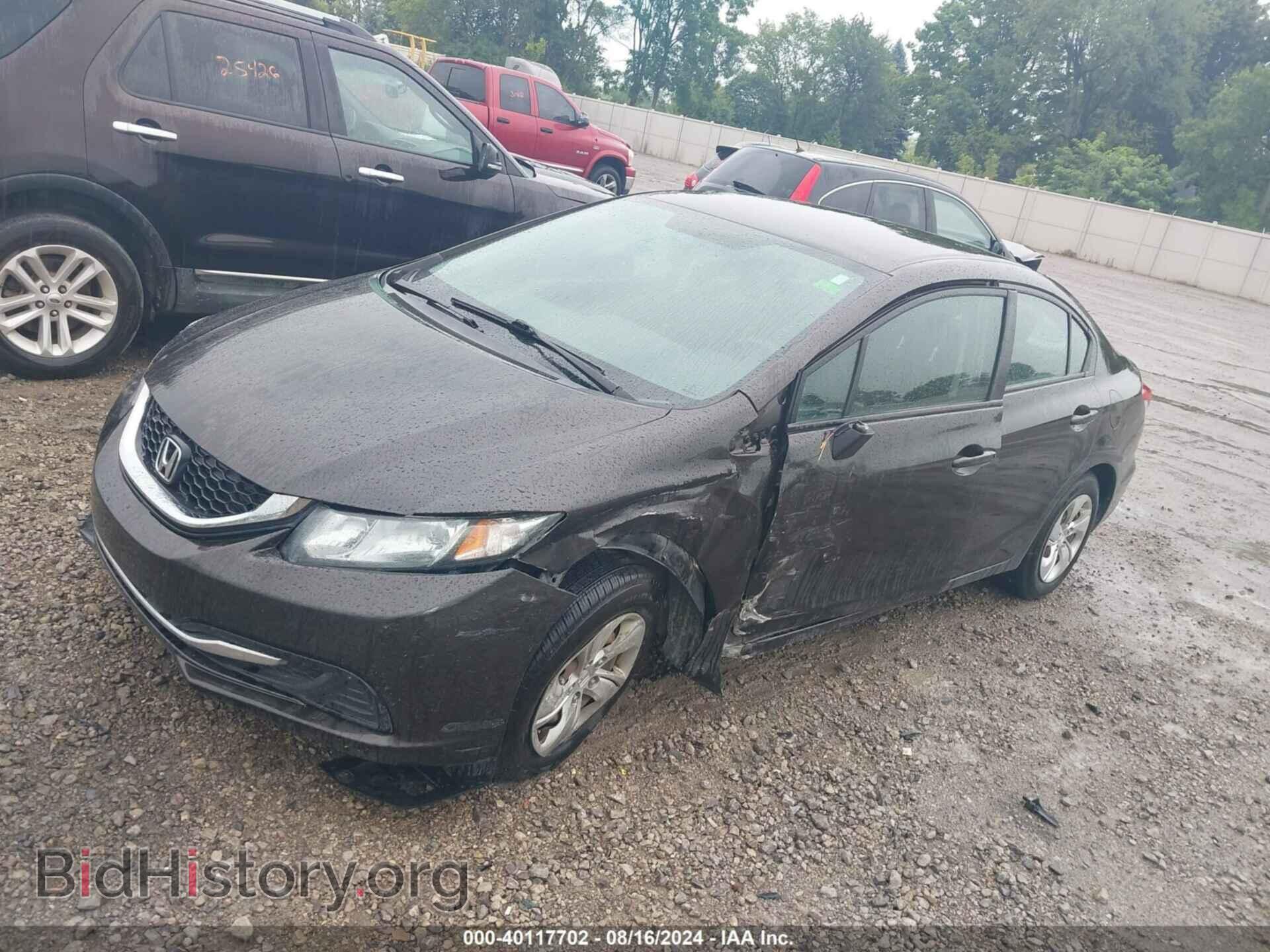 2013 HONDA CIVIC - VIN: 19XFB2F53DE048172 - Фото 2