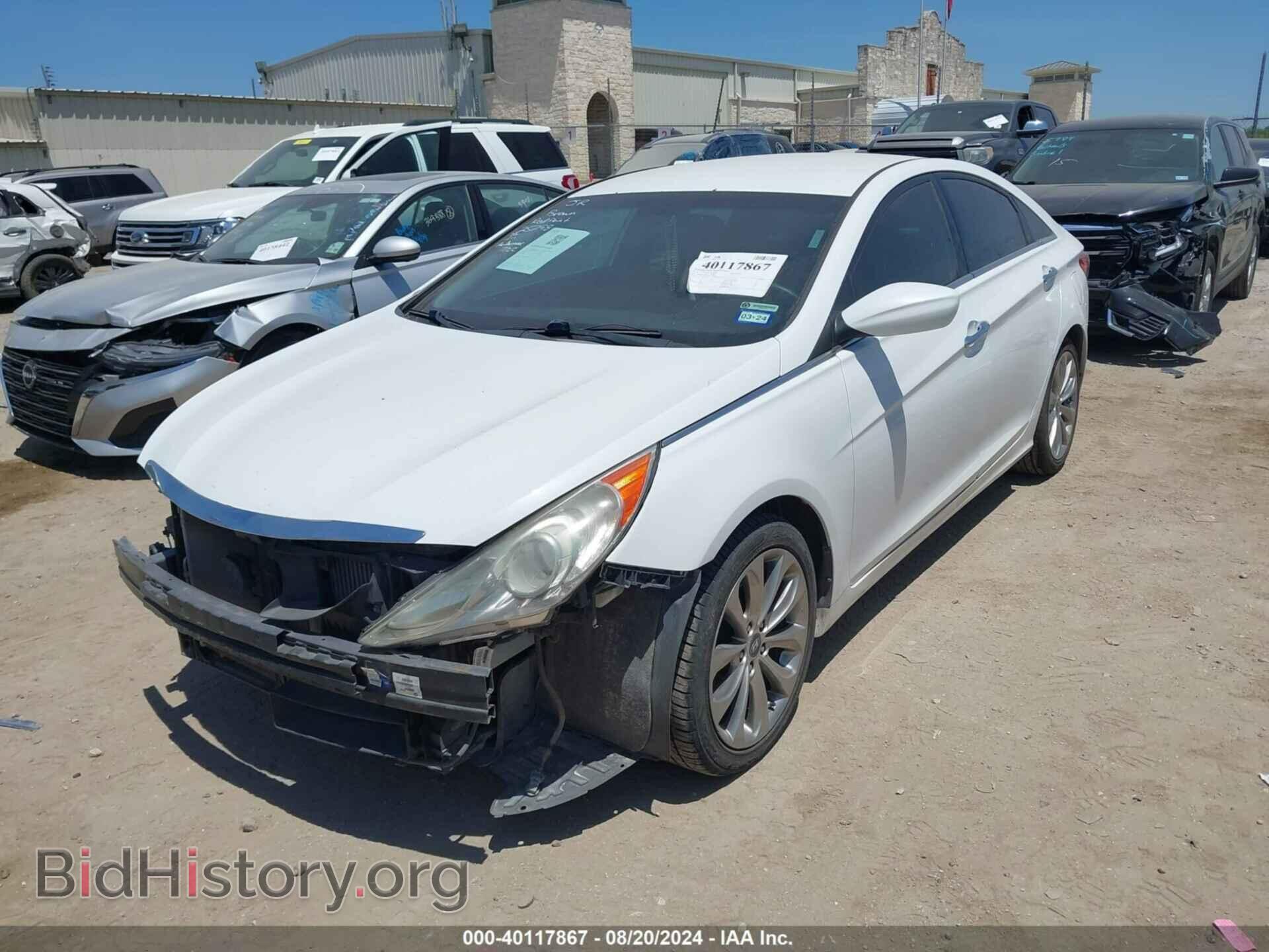2012 HYUNDAI SONATA - VIN: 5NPEC4AB3CH445408 - Фото 2