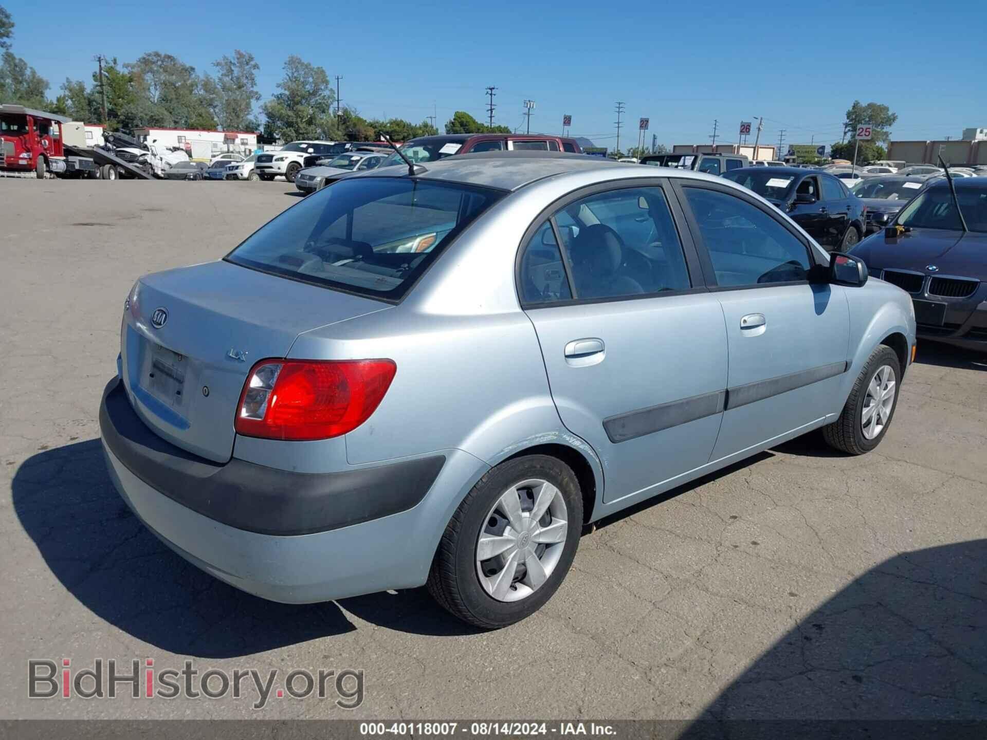 2006 KIA RIO - VIN: KNADE123X66133044 - Фото 4