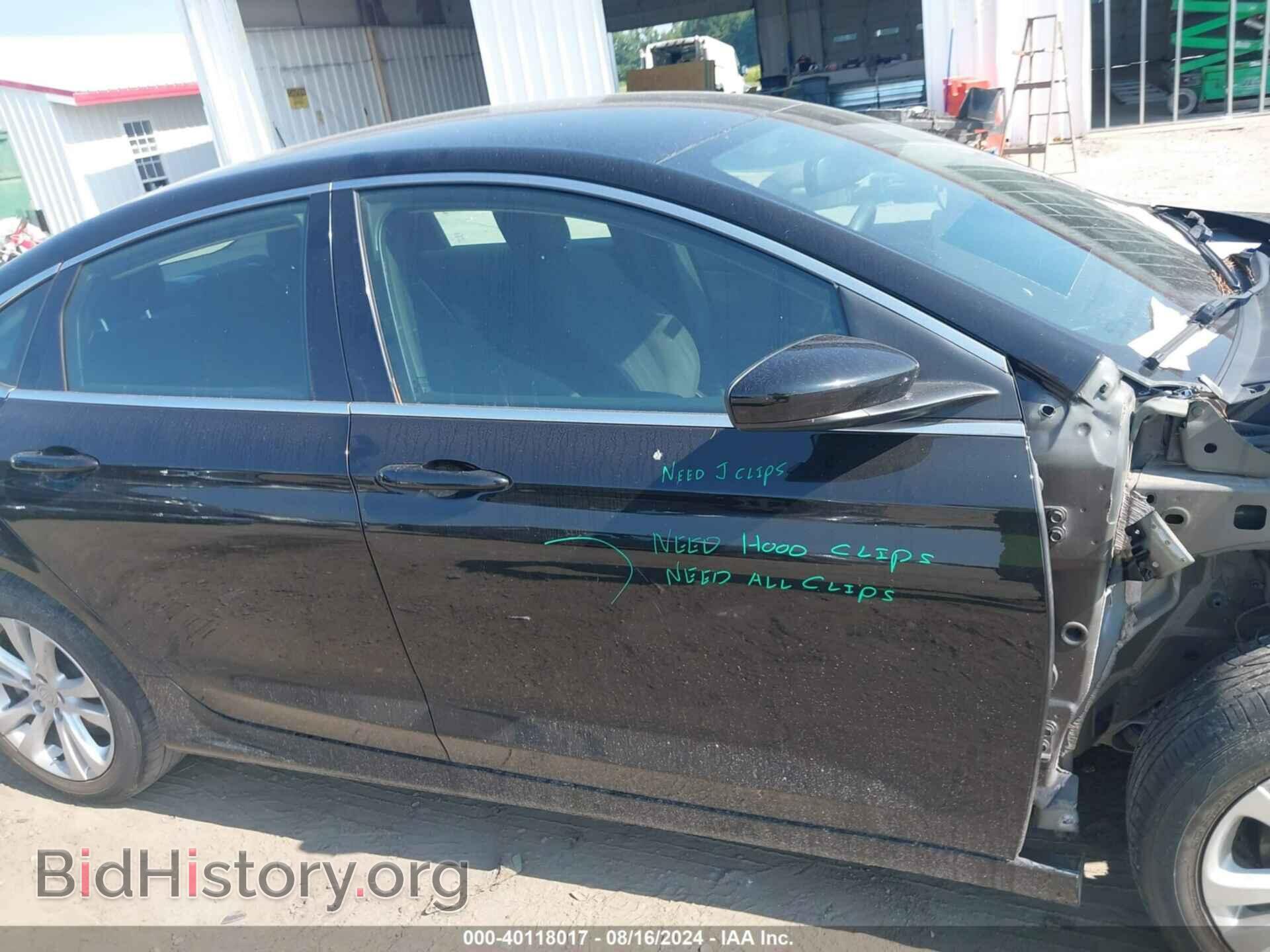 2016 CHRYSLER 200 - VIN: 1C3CCCABXGN130097 - Фото 14