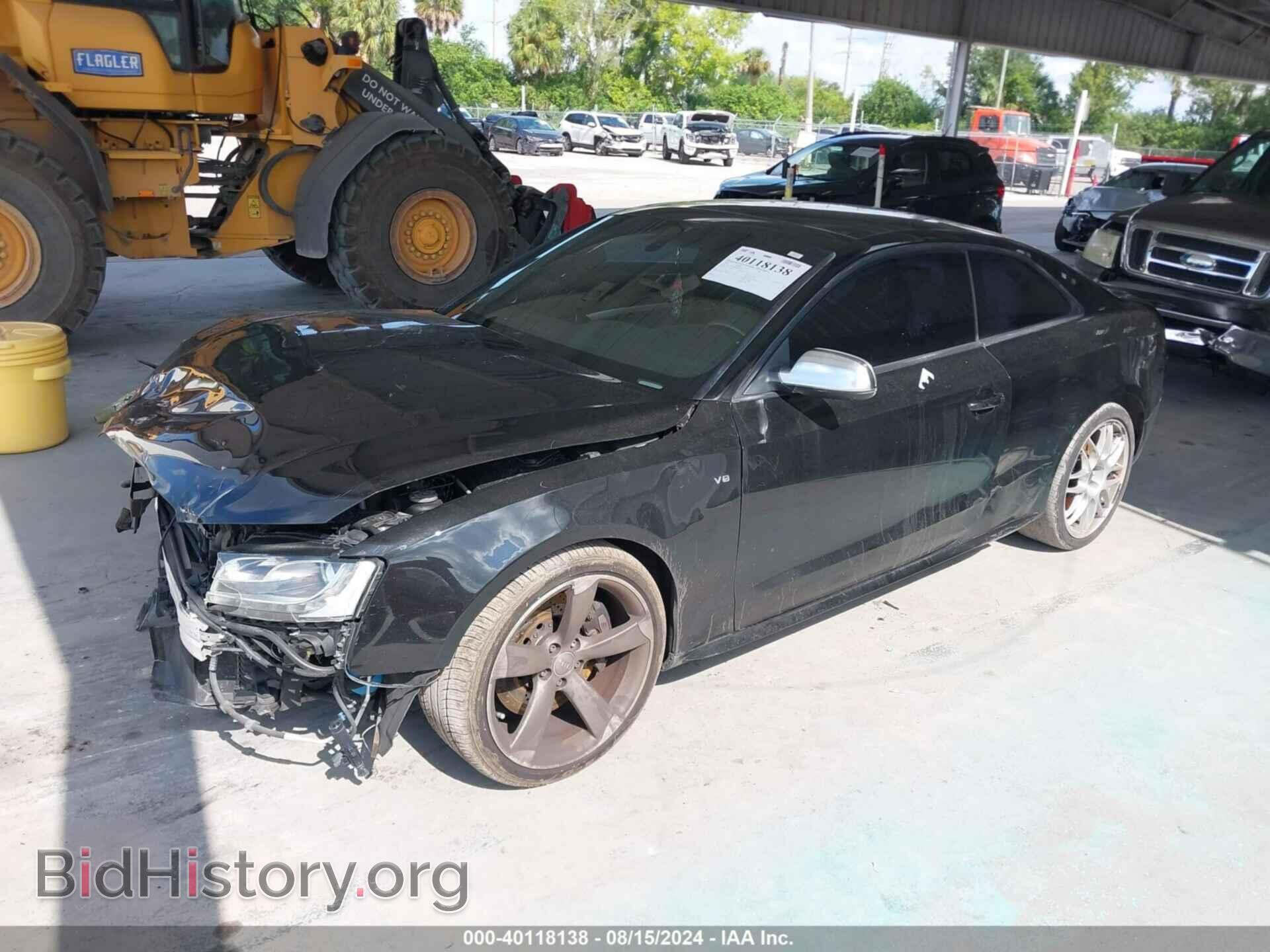 2011 AUDI S5 - VIN: WAUCVAFR8BA044185 - Фото 2