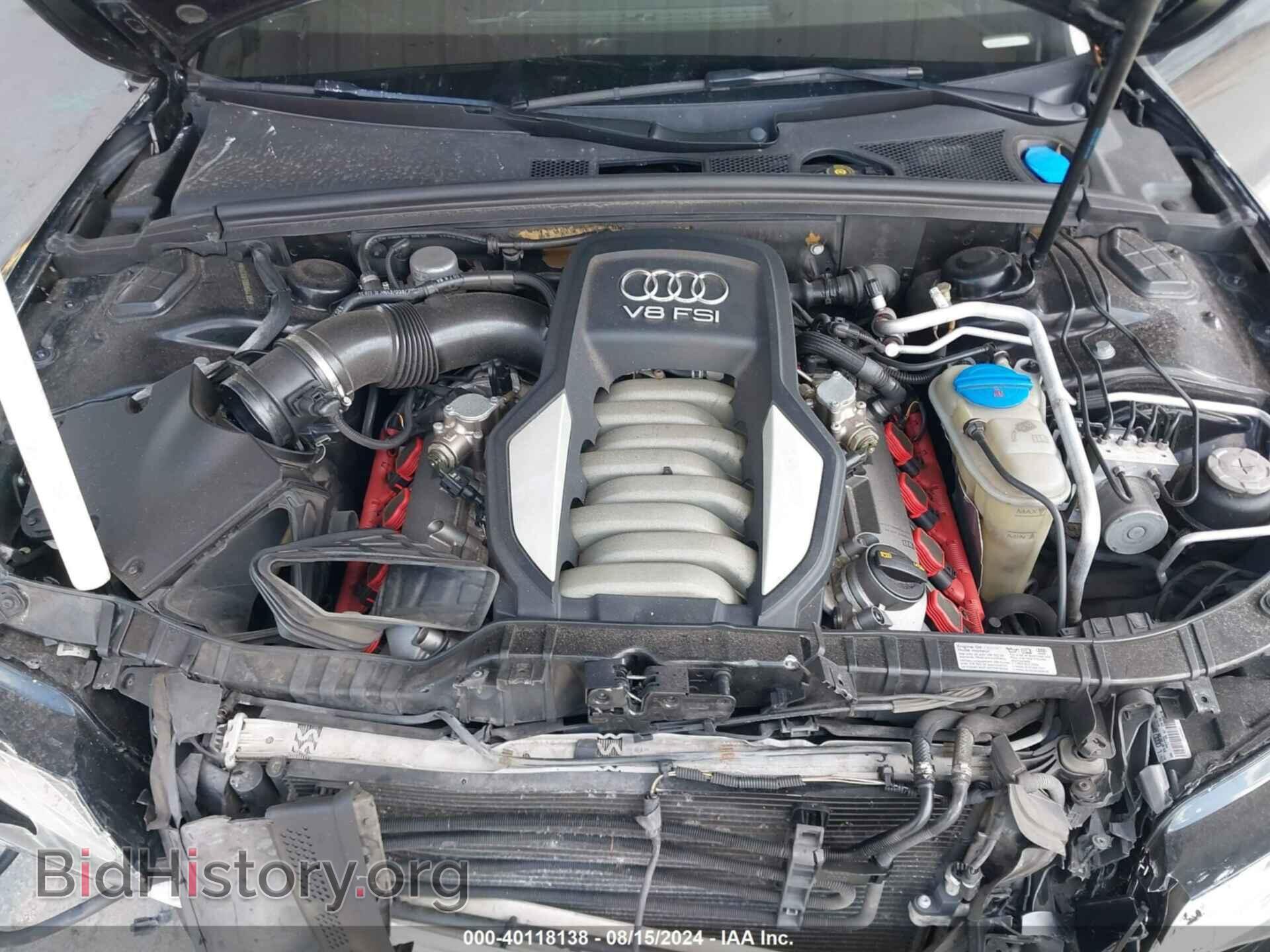 2011 AUDI S5 - VIN: WAUCVAFR8BA044185 - Фото 10