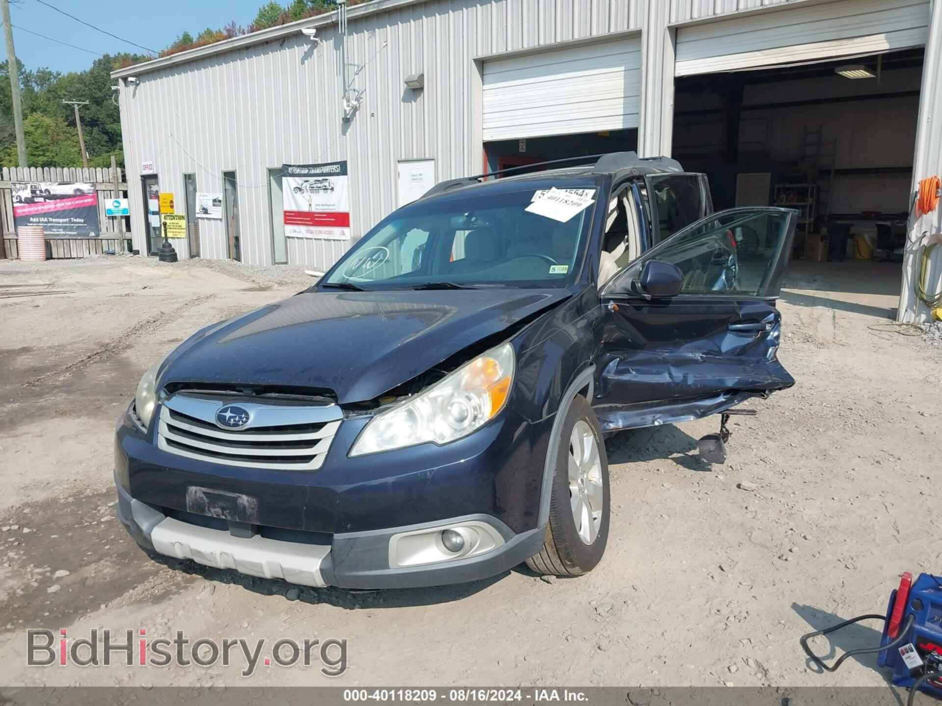 2012 SUBARU OUTBACK - VIN: 4S4BRBLC4C3260450 - Фото 2