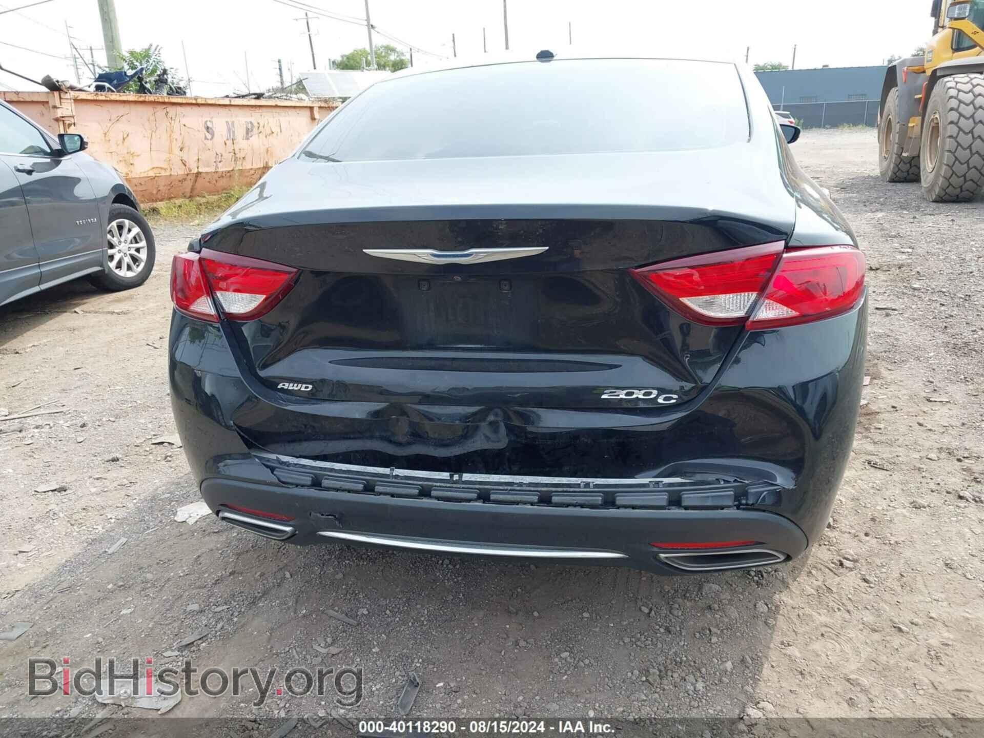 2015 CHRYSLER 200 - VIN: 1C3CCCEG7FN736509 - Фото 6
