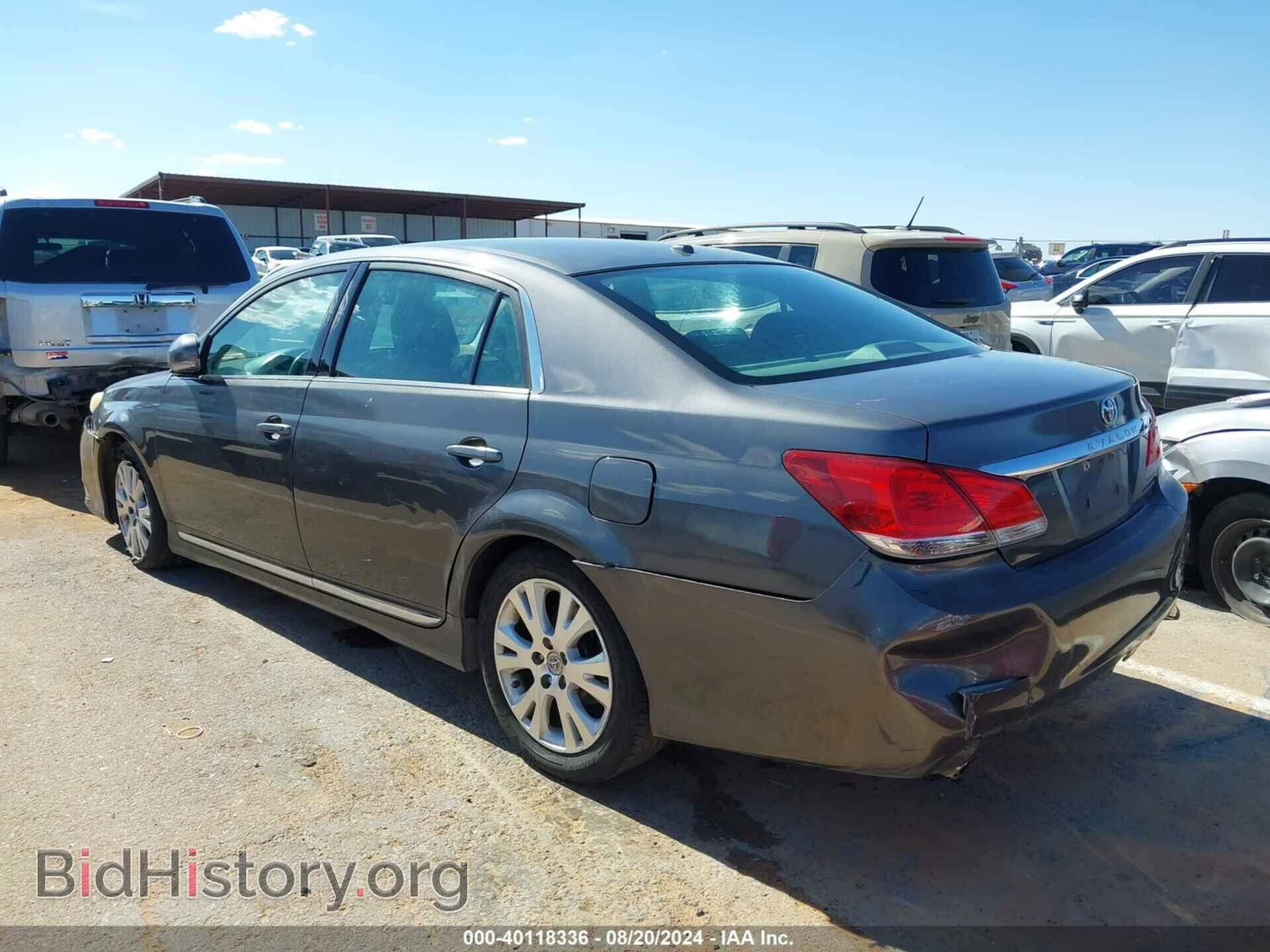 2012 TOYOTA AVALON - VIN: 4T1BK3DB6CU451703 - Фото 3