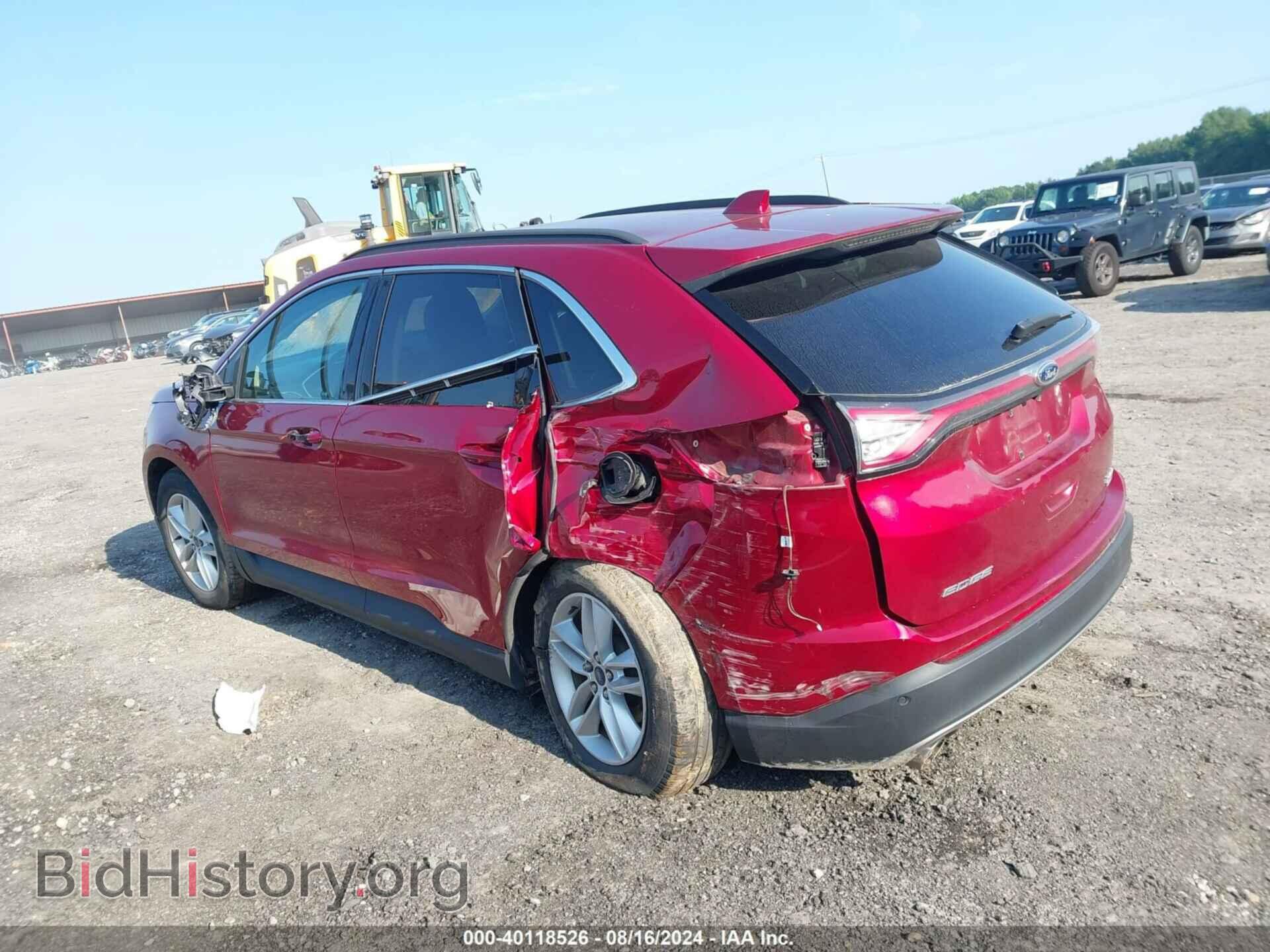 2015 FORD EDGE - VIN: 2FMTK4J90FBB95256 - Фото 3