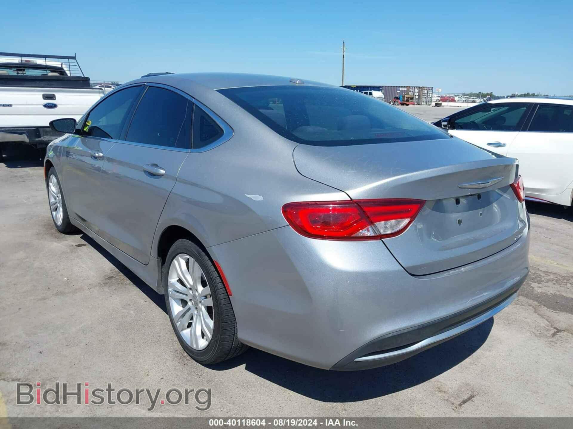 2015 CHRYSLER 200 - VIN: 1C3CCCAB9FN673049 - Фото 3