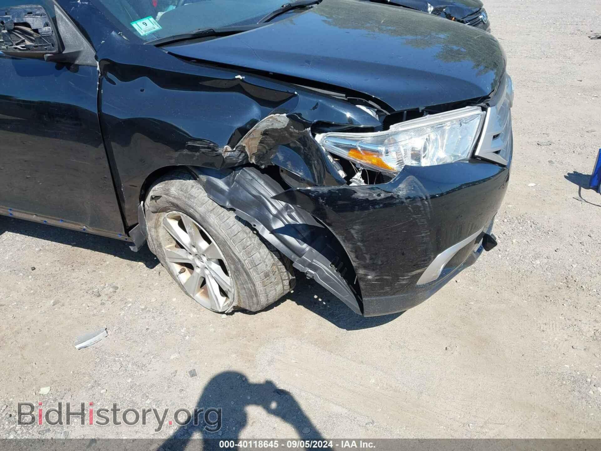 2012 TOYOTA HIGHLANDER - VIN: 5TDBK3EH4CS129203 - Фото 6