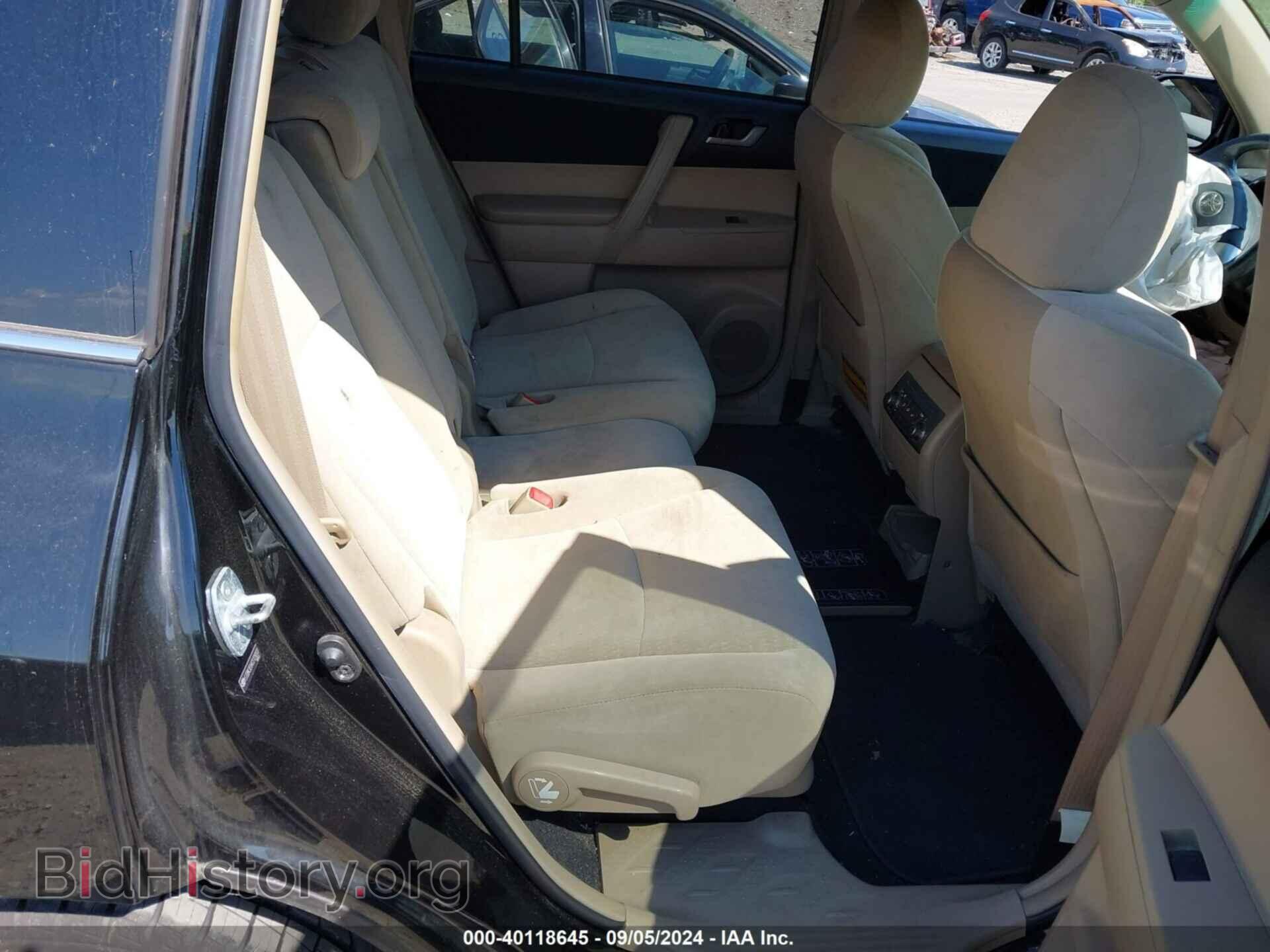 2012 TOYOTA HIGHLANDER - VIN: 5TDBK3EH4CS129203 - Фото 8
