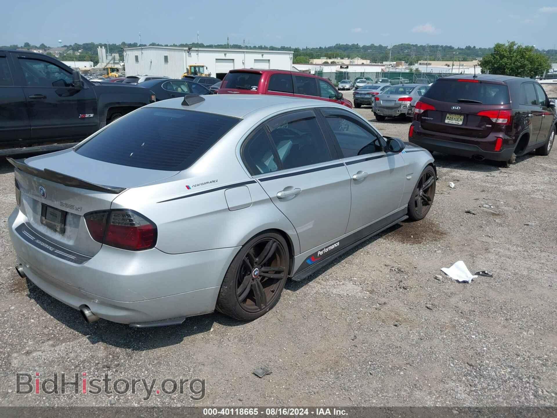 2007 BMW 335XI - VIN: WBAVD53577A007933 - Фото 4