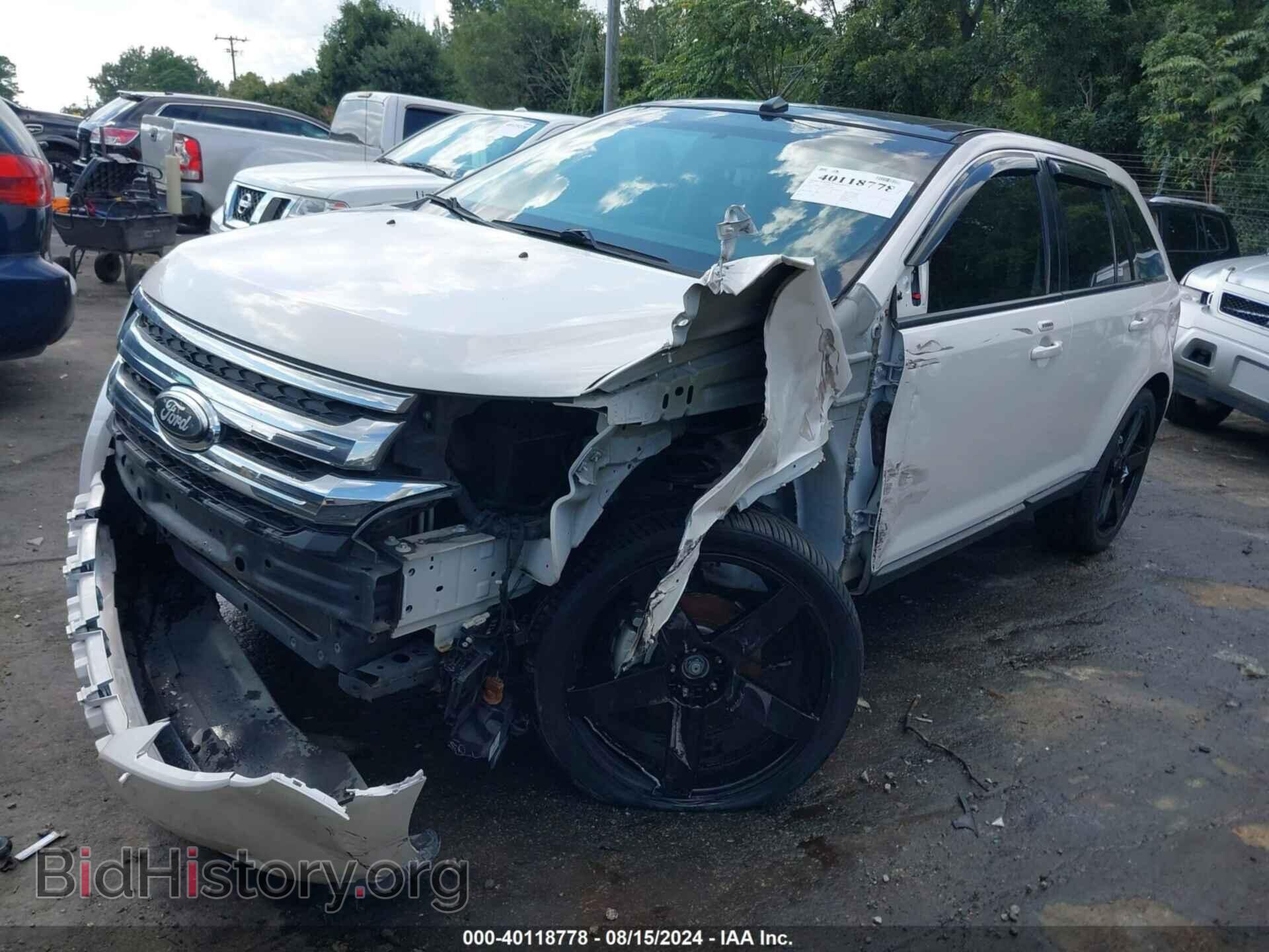 2013 FORD EDGE - VIN: 2FMDK4JC1DBE15095 - Photo 2