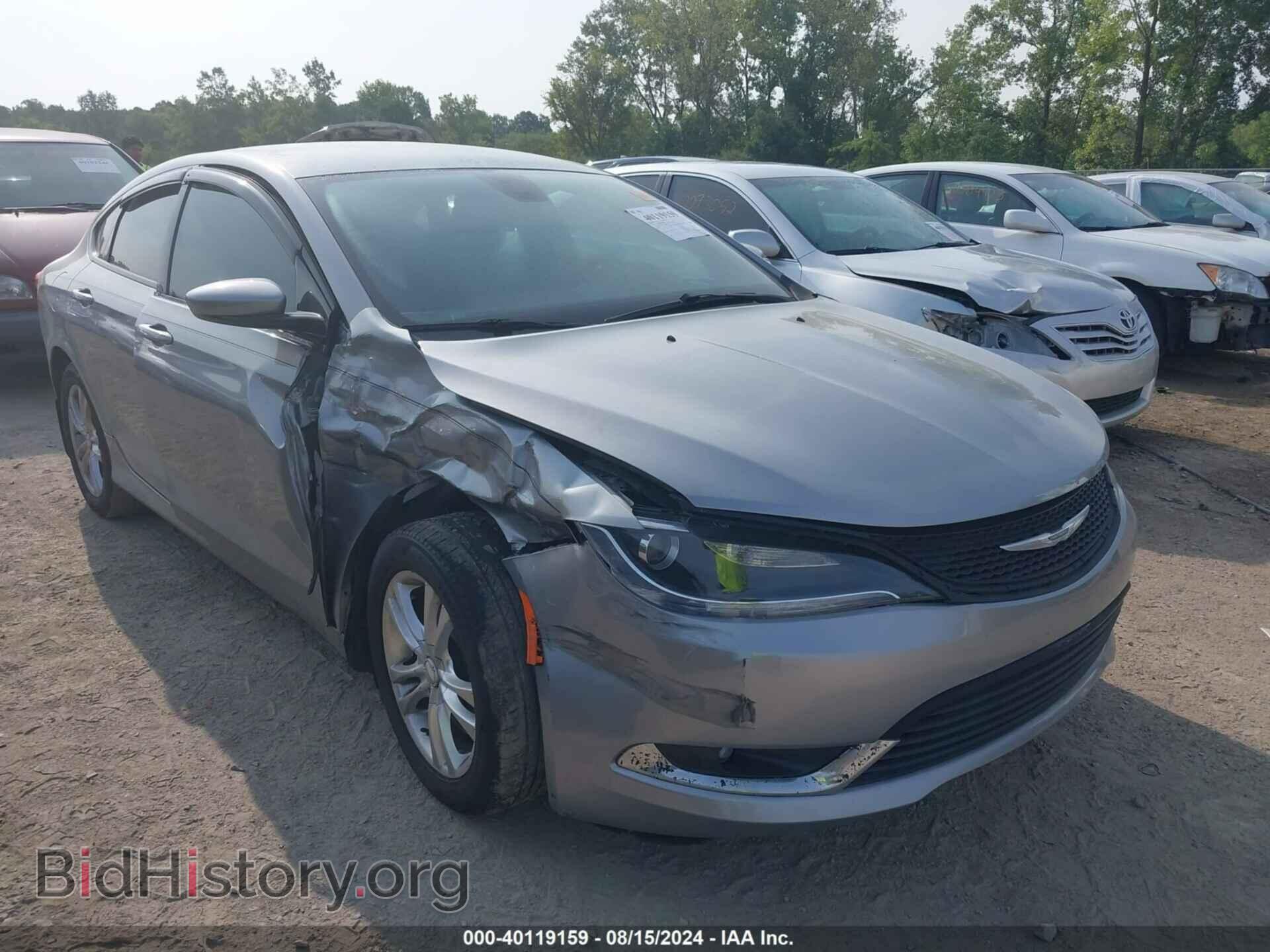 Фотография 1C3CCCBBXFN556529 - CHRYSLER 200 2015