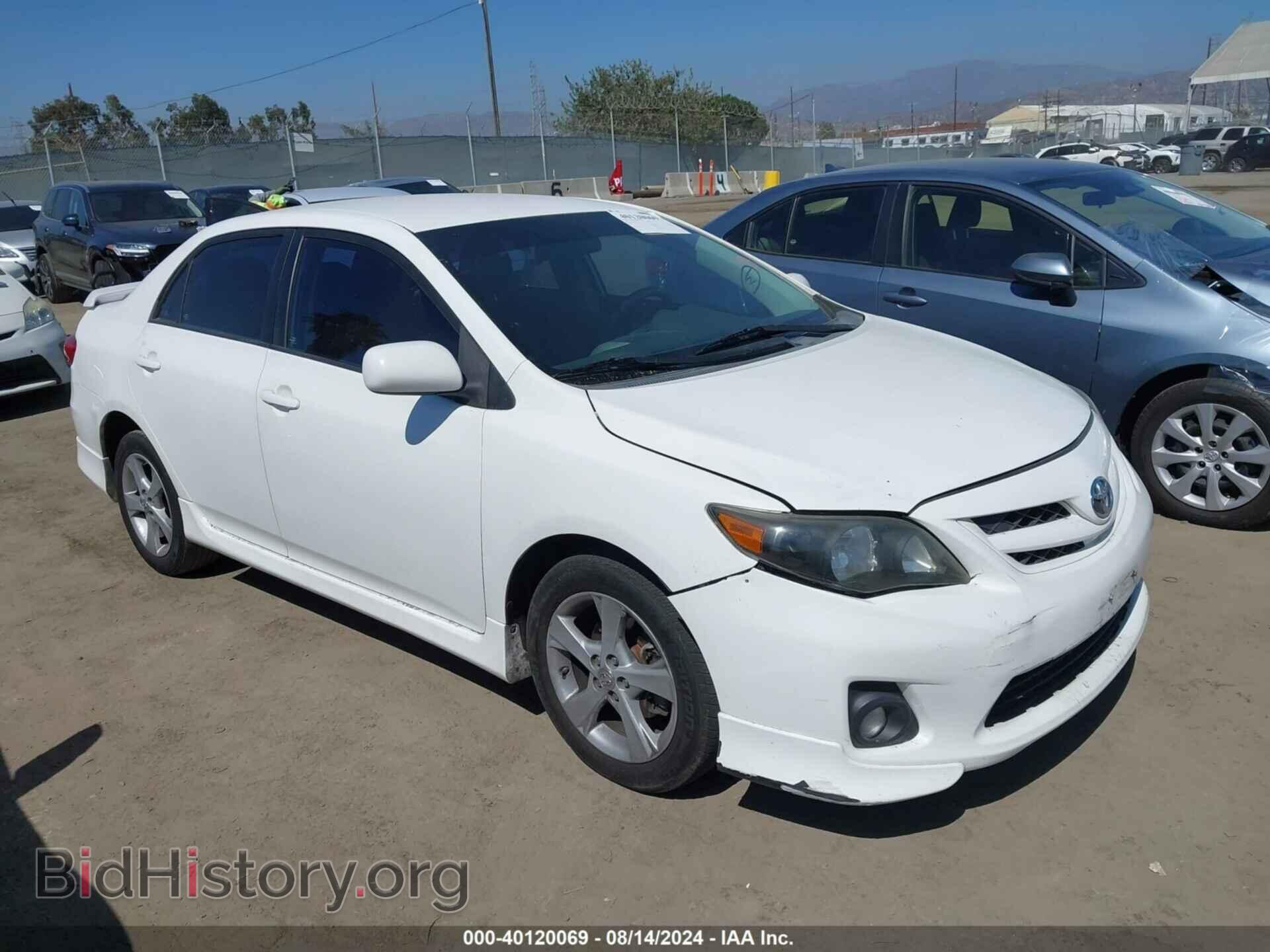 Photo 2T1BU4EE5BC650623 - TOYOTA COROLLA 2011