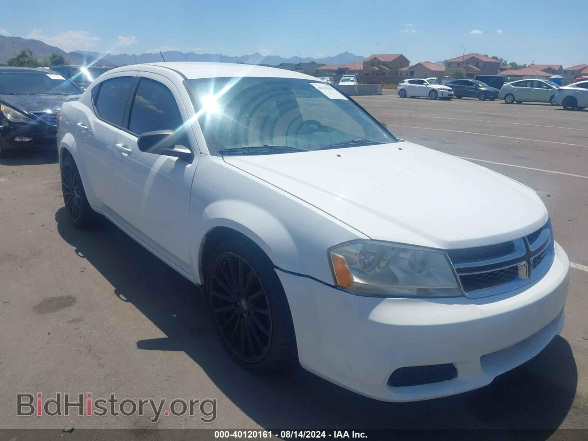Фотография 1C3CDZAG4EN132985 - DODGE AVENGER 2014