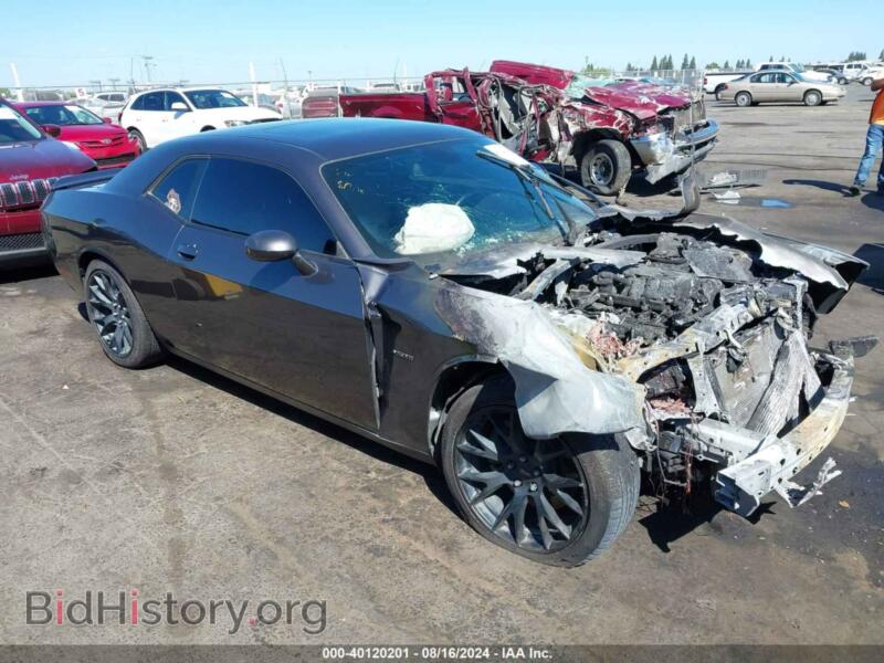 2019 Dodge CHALLENGER R/T (VIN 2C3CDZBT9KH654740) — photo 1 of 11, IAAI, damage: engine burn