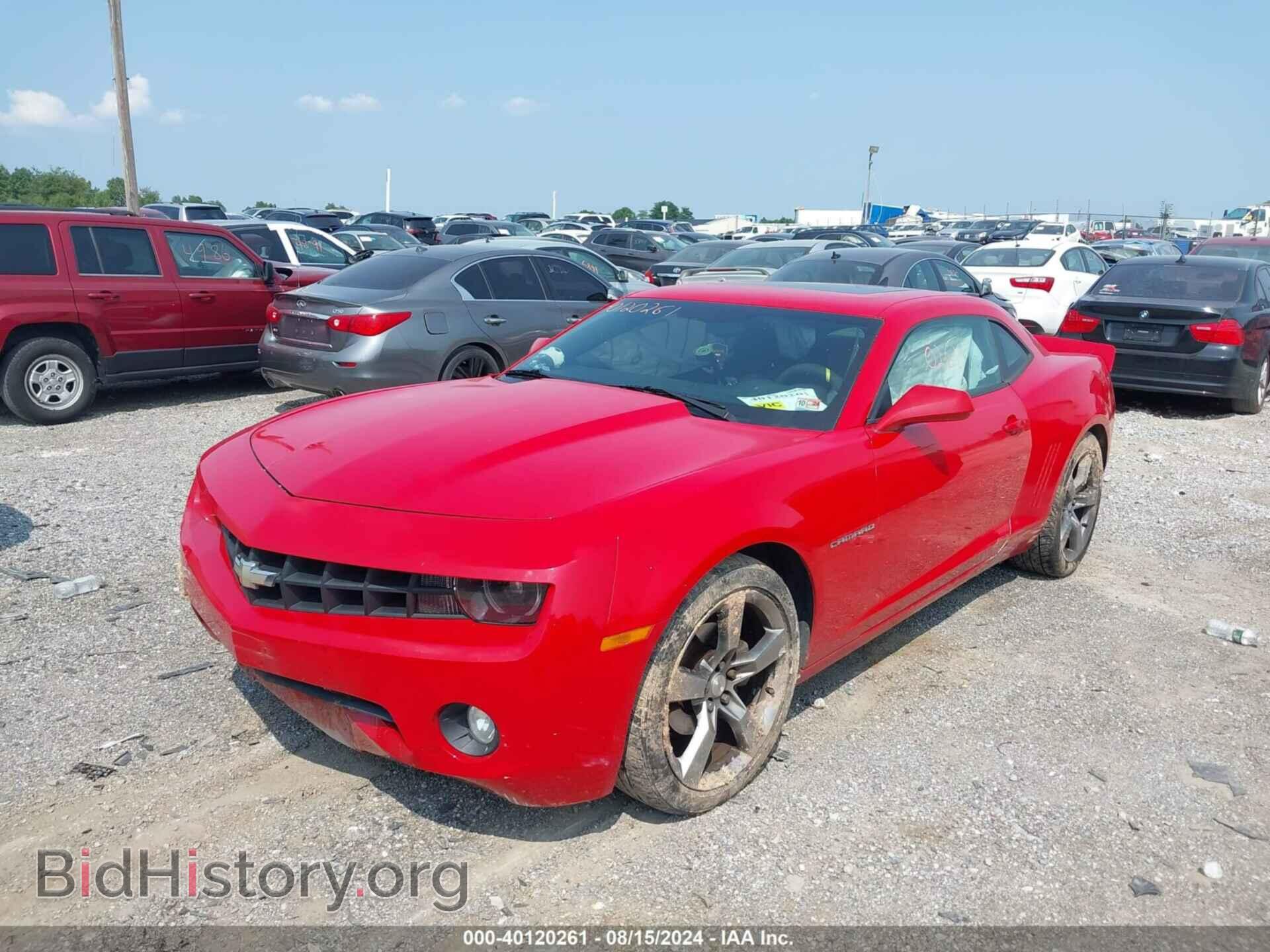 2011 CHEVROLET CAMARO - VIN: 2G1FF1ED7B9204158 - Фото 2