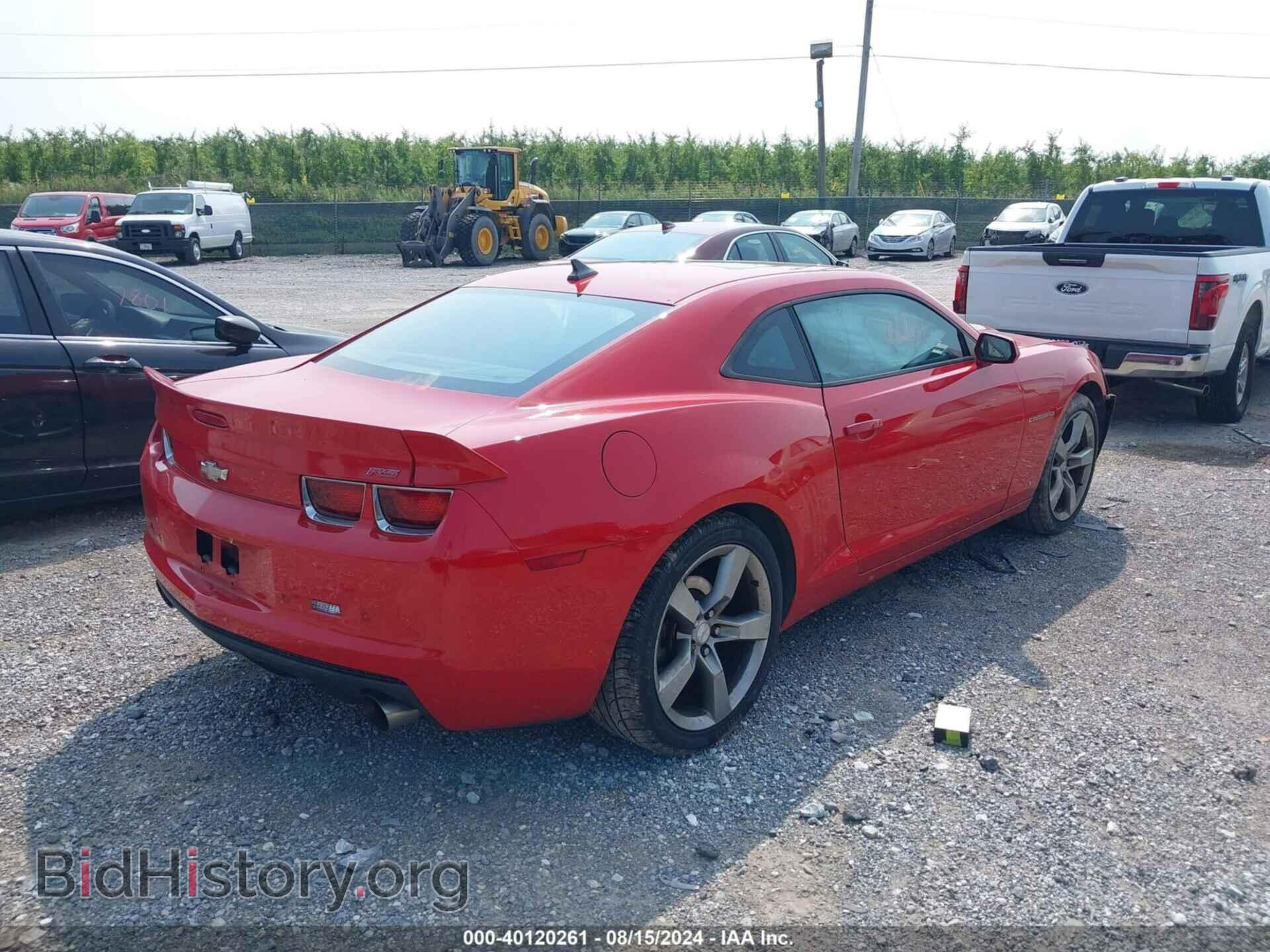 2011 CHEVROLET CAMARO - VIN: 2G1FF1ED7B9204158 - Фото 4
