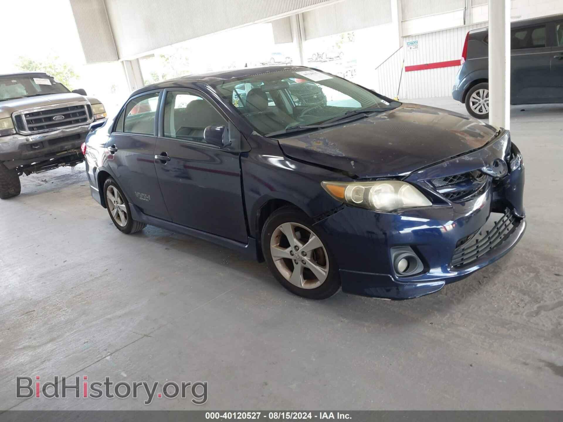 Photo 2T1BU4EE4CC894572 - TOYOTA COROLLA 2012