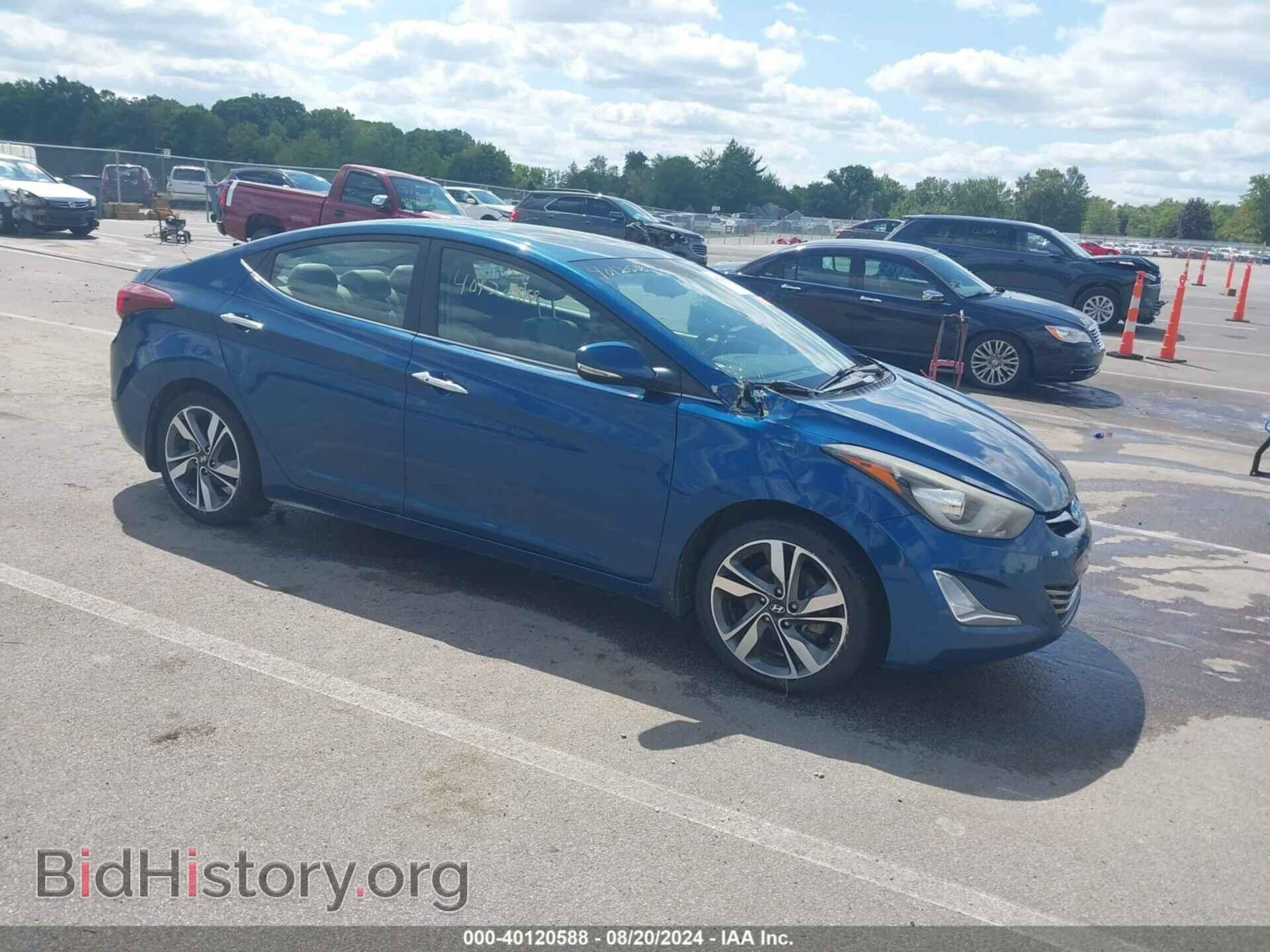 Фотография KMHDH4AE0EU033636 - HYUNDAI ELANTRA 2014