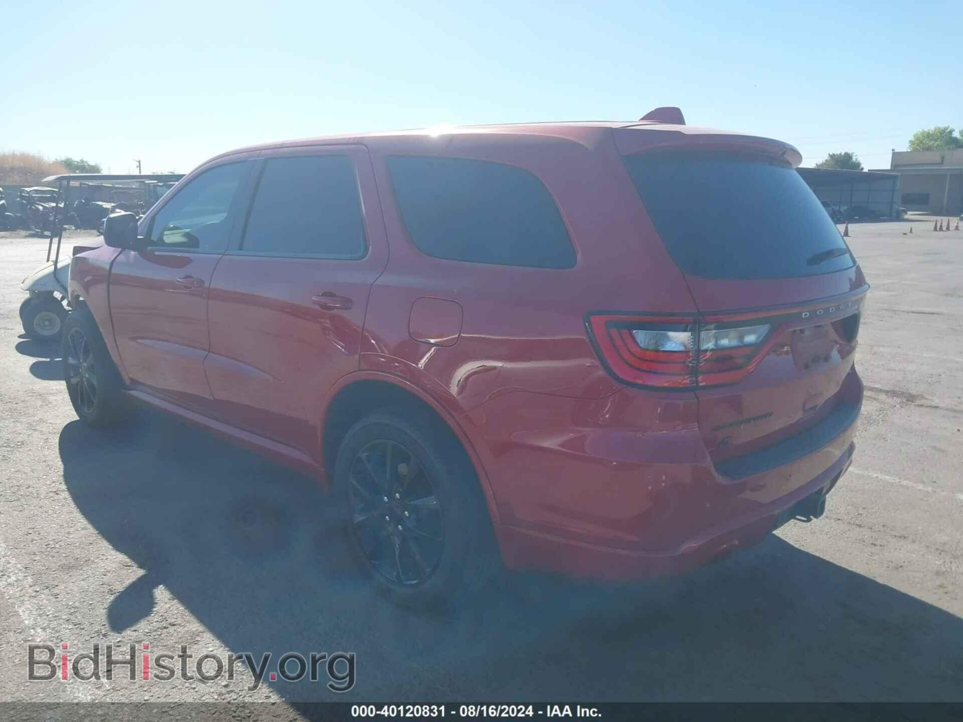 2018 DODGE DURANGO - VIN: 1C4RDJDG8JC366393 - Фото 3