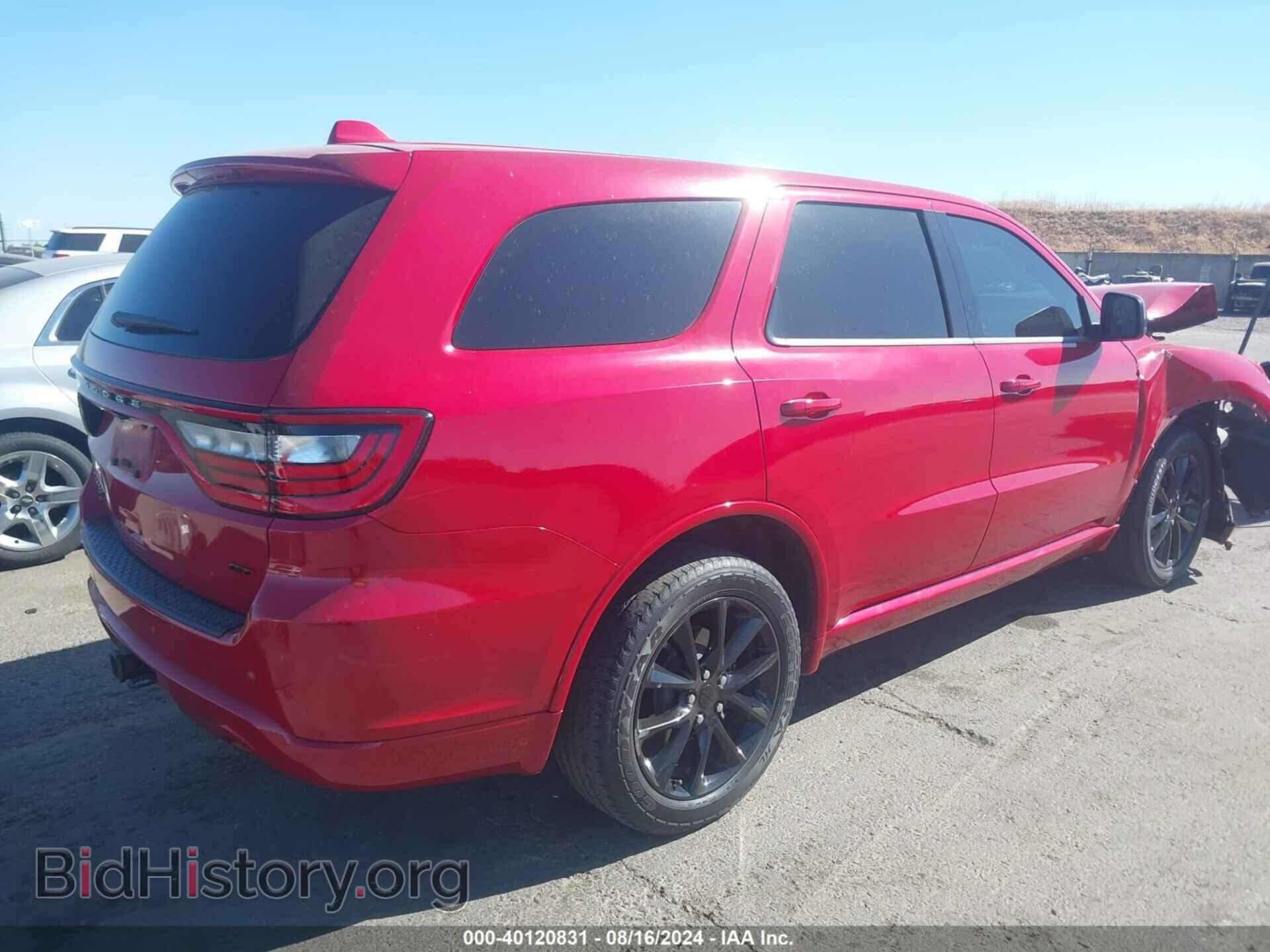 2018 DODGE DURANGO - VIN: 1C4RDJDG8JC366393 - Фото 4