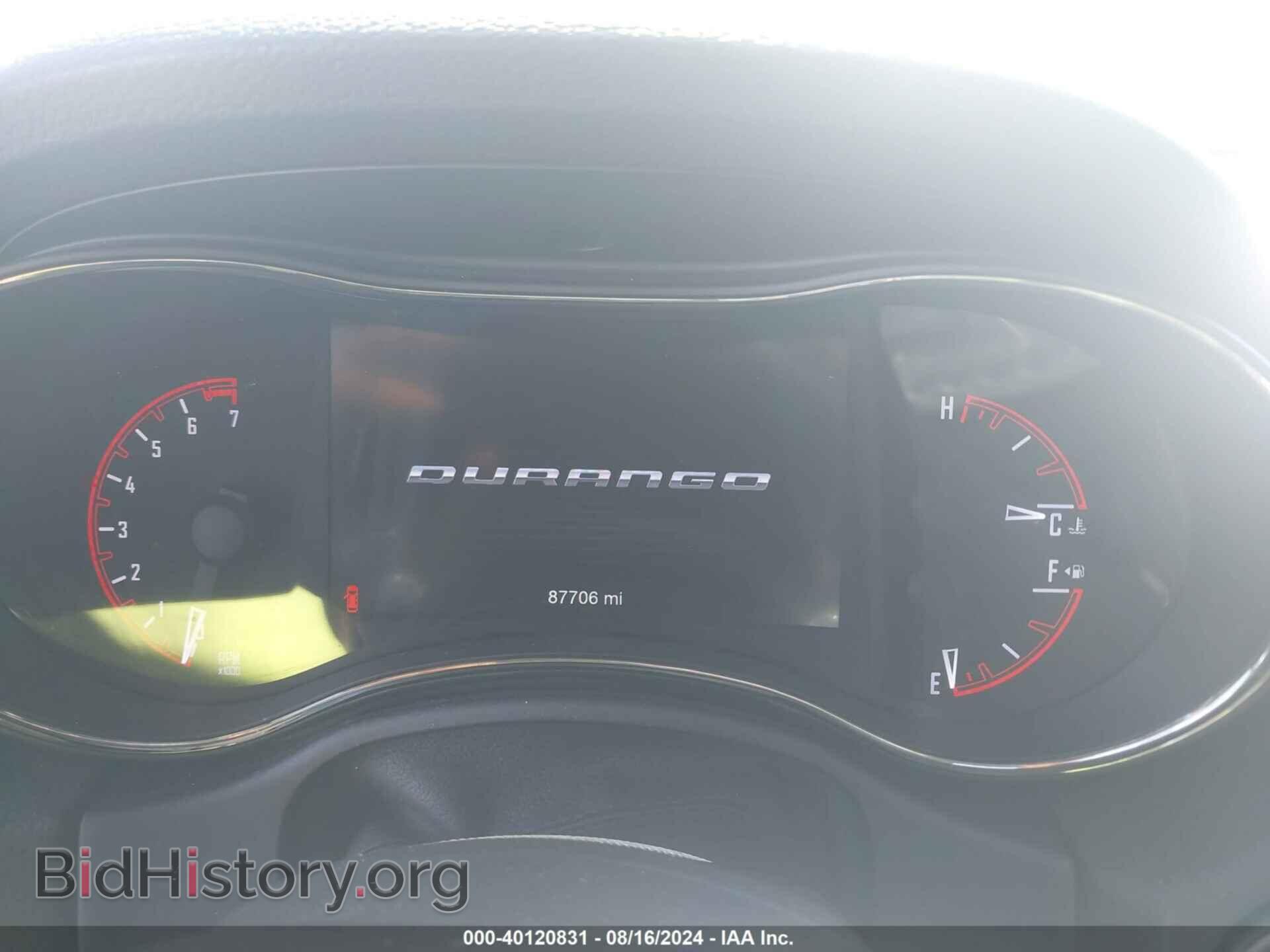 2018 DODGE DURANGO - VIN: 1C4RDJDG8JC366393 - Фото 7