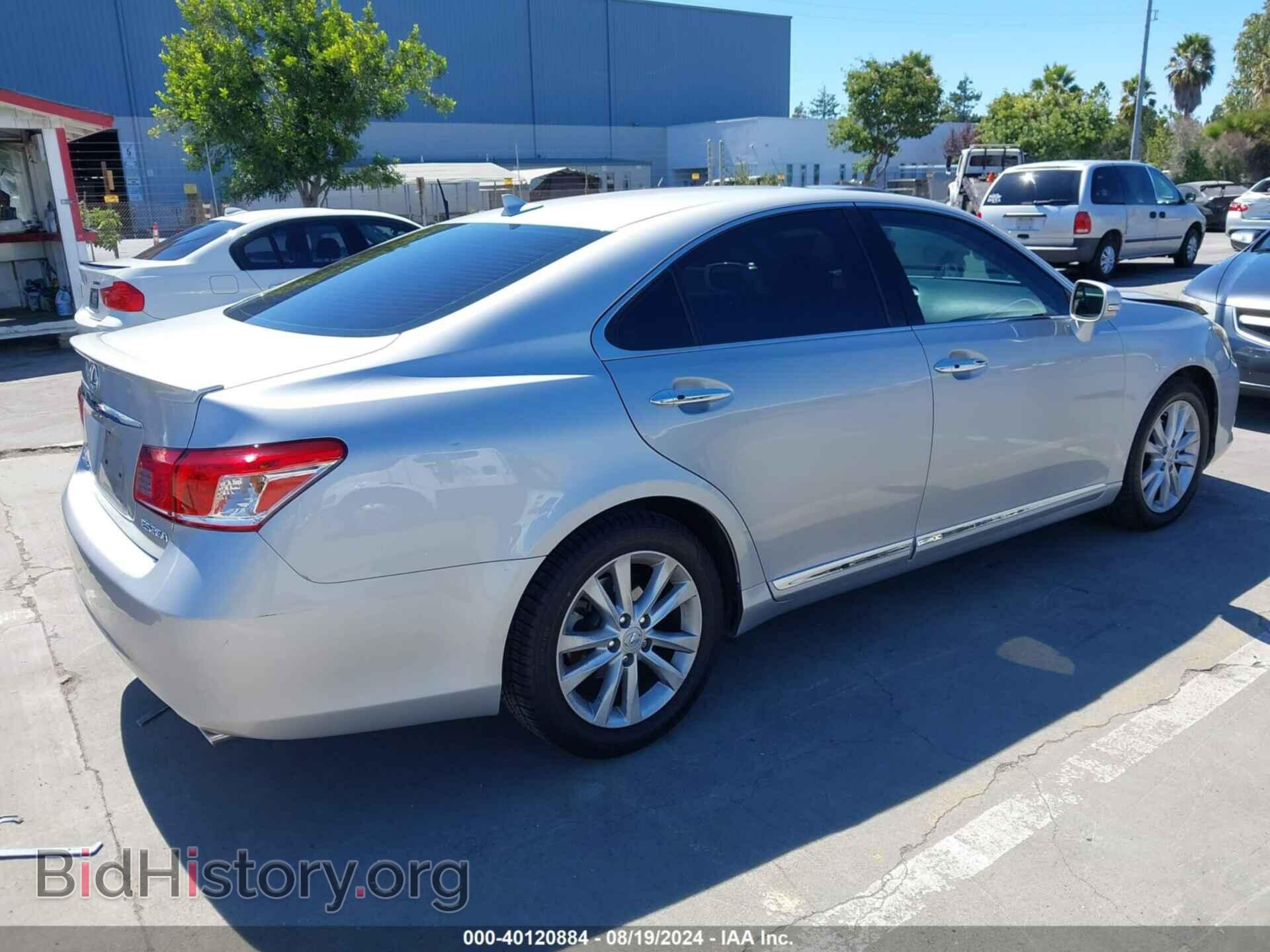 2010 LEXUS ES 350 - VIN: JTHBK1EG0A2385336 - Фото 4