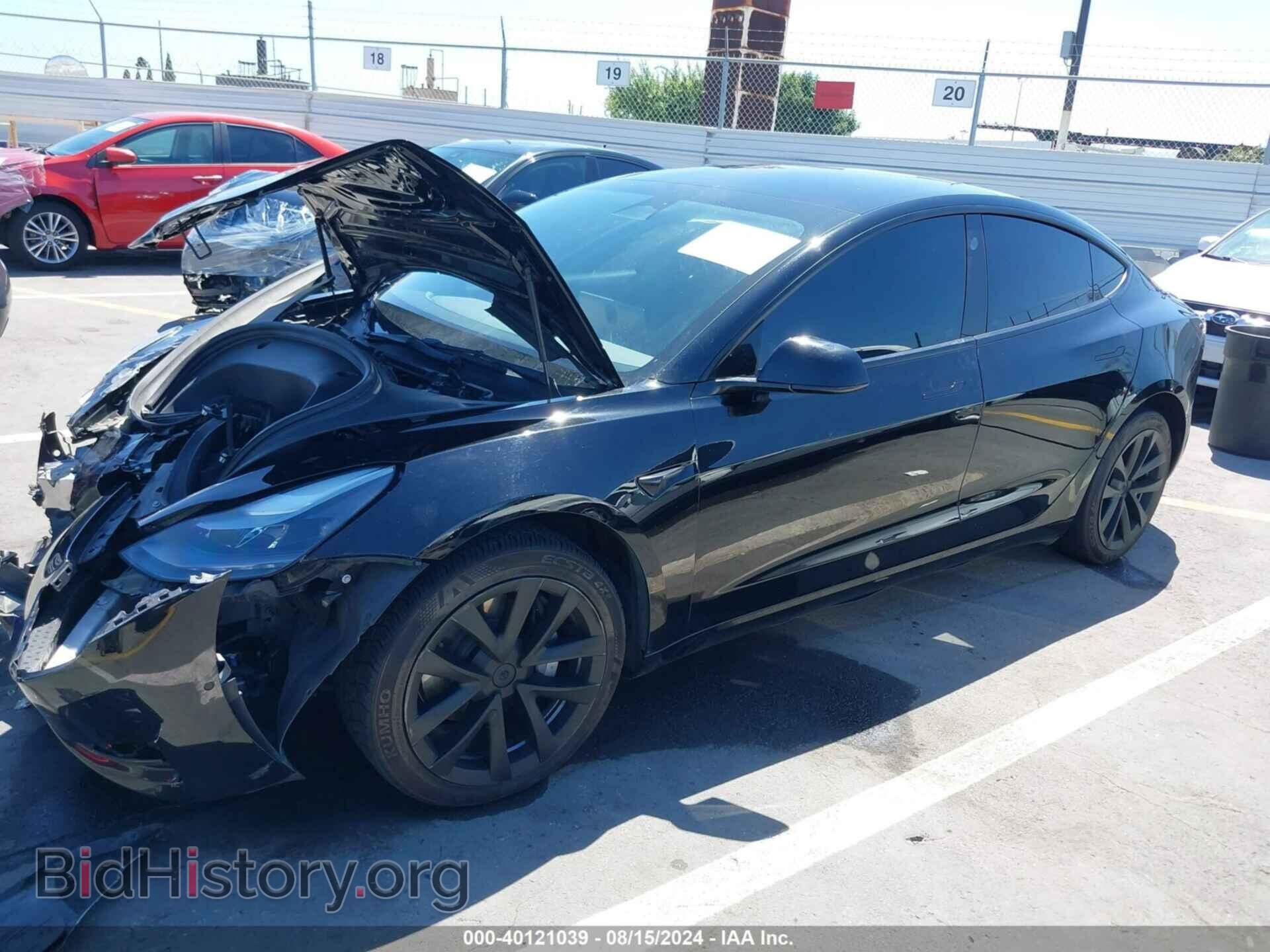 2022 TESLA MODEL 3 - VIN: 5YJ3E1EA2NF185294 - Фото 2