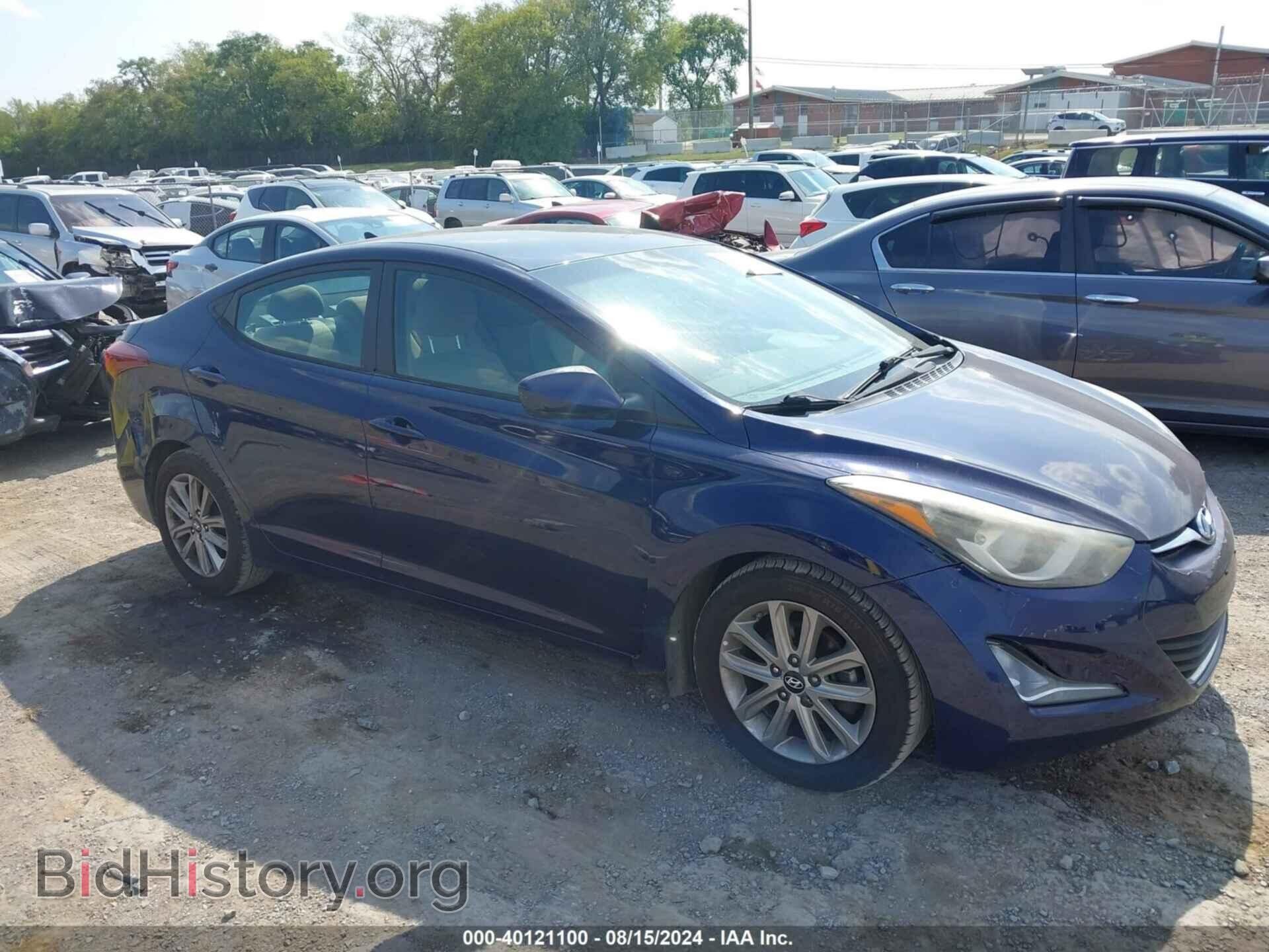Photo 5NPDH4AE2EH511358 - HYUNDAI ELANTRA 2014