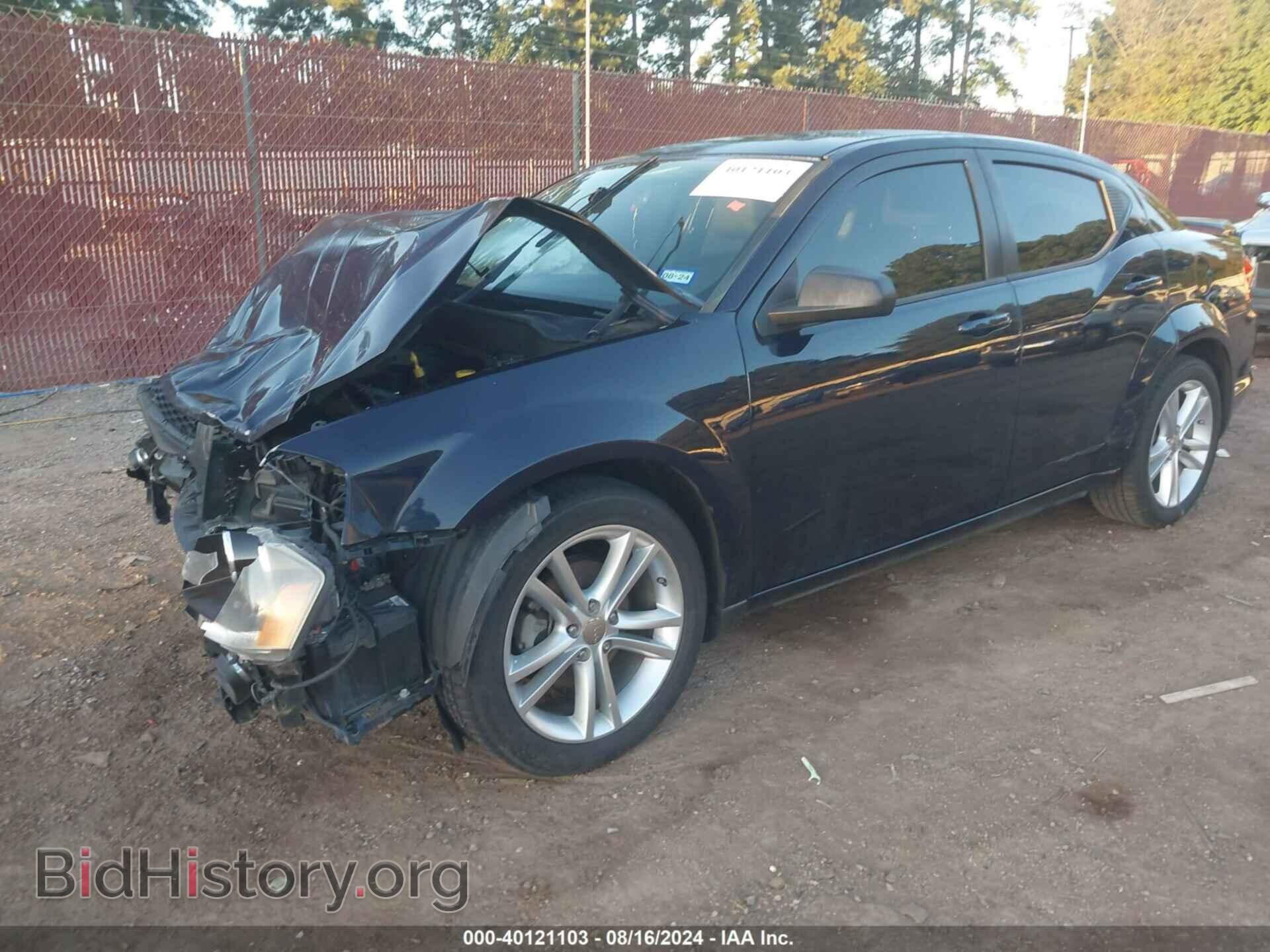 2014 DODGE AVENGER - VIN: 1C3CDZAB8EN188674 - Фото 2