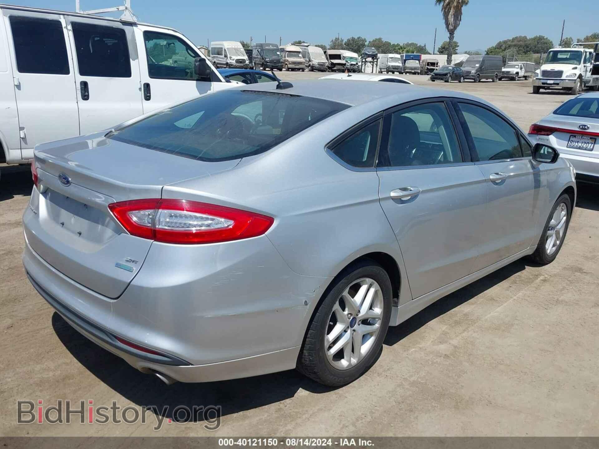 2013 FORD FUSION - VIN: 3FA6P0HR6DR350138 - Фото 4