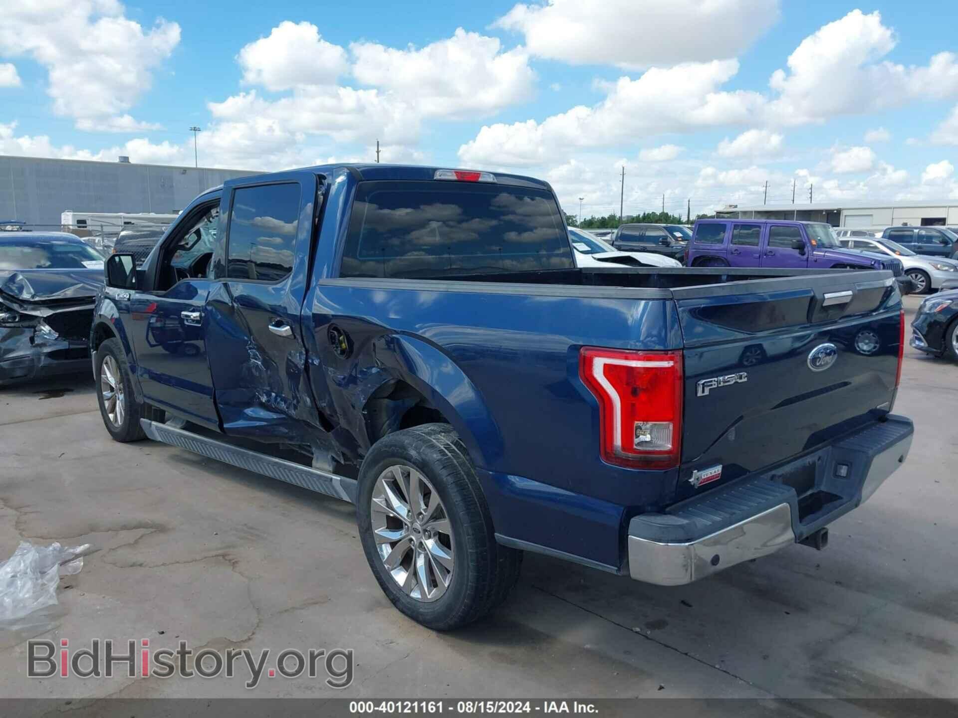 2015 FORD F-150 - VIN: 1FTEW1CFXFKE70219 - Фото 3