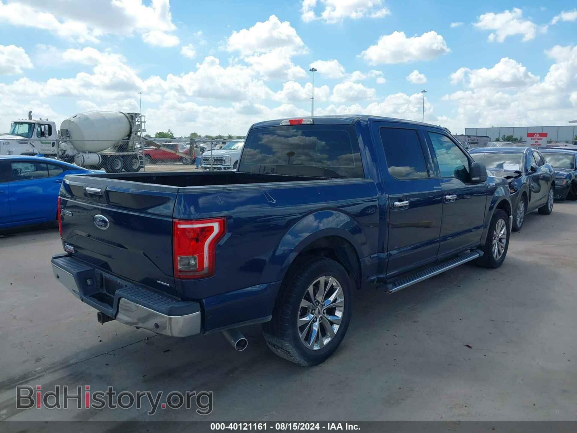 2015 FORD F-150 - VIN: 1FTEW1CFXFKE70219 - Фото 4