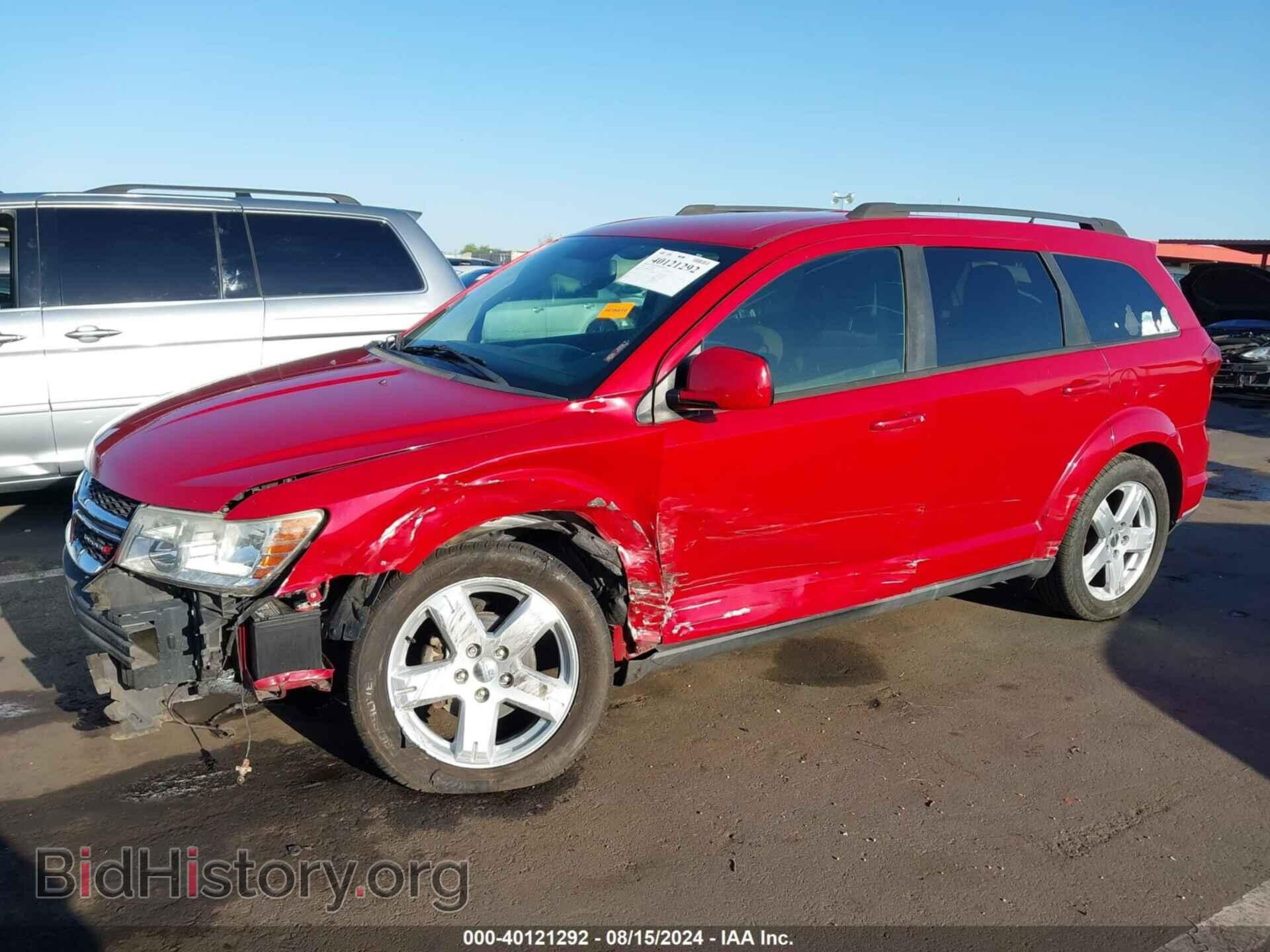 2012 DODGE JOURNEY - VIN: 3C4PDCBG9CT270785 - Фото 2