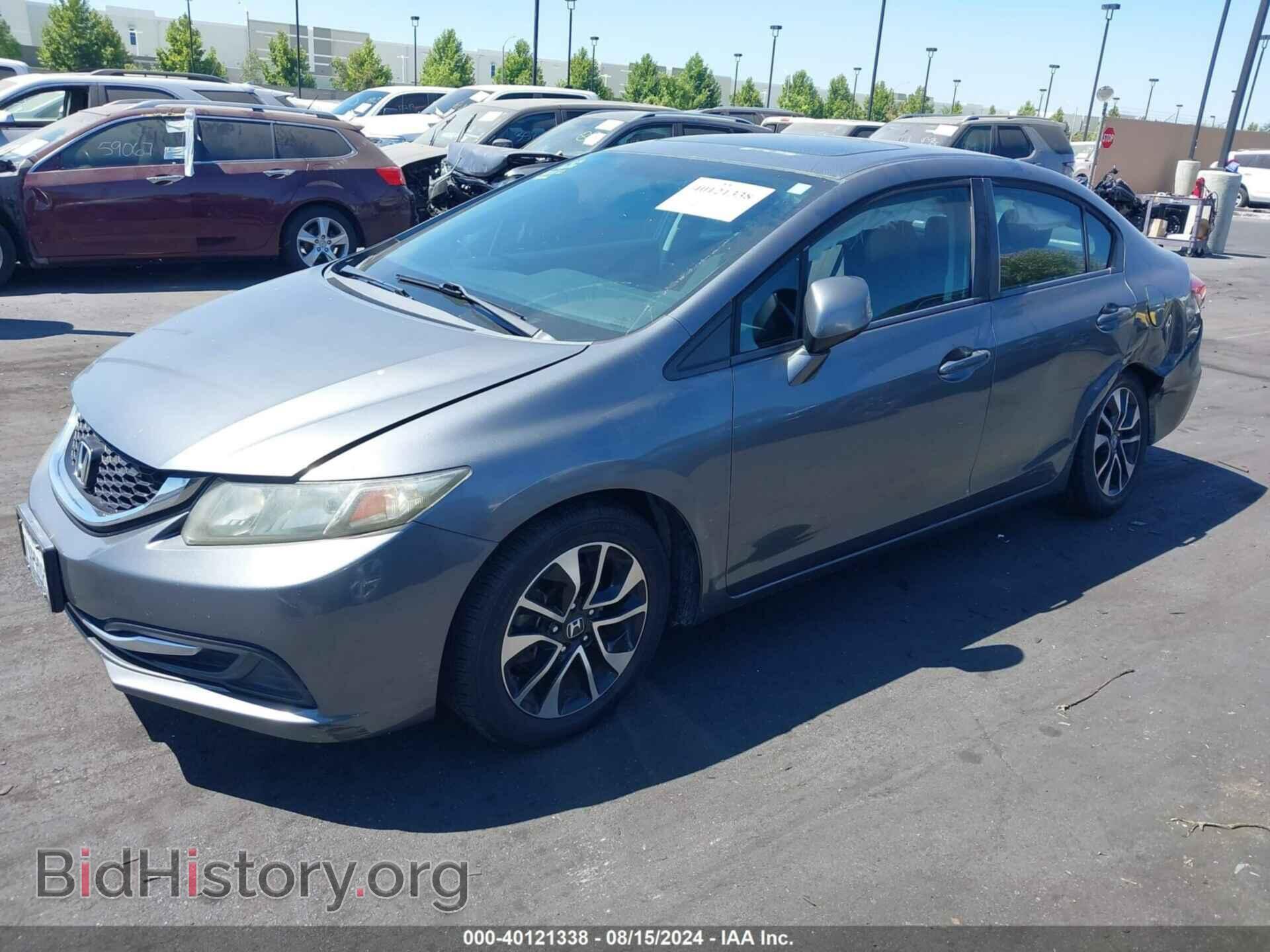 2013 HONDA CIVIC - VIN: 19XFB2F82DE249586 - Фото 2