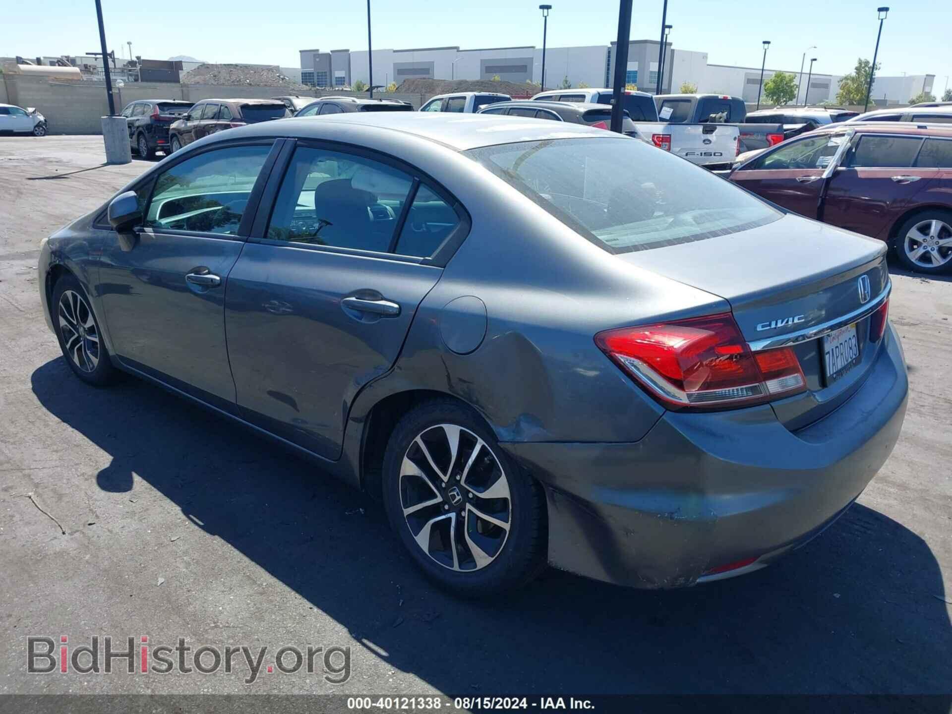2013 HONDA CIVIC - VIN: 19XFB2F82DE249586 - Фото 3