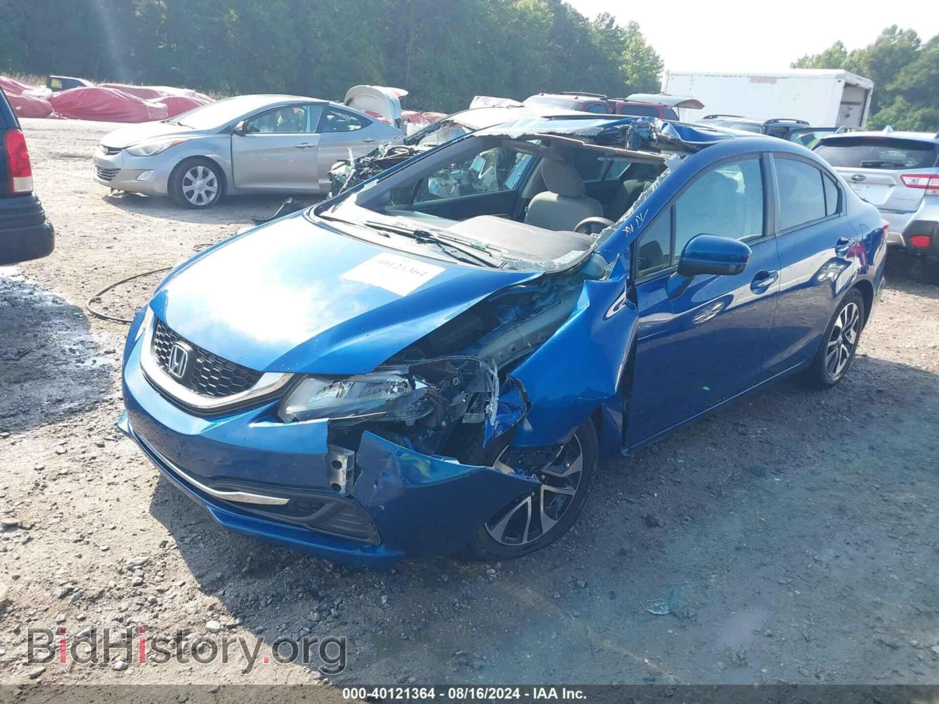 2015 HONDA CIVIC - VIN: 19XFB2F83FE033250 - Photo 2